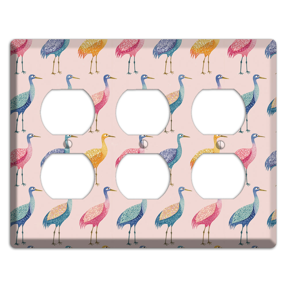 Rainbow Marsh Parade 3 Duplex Wallplate