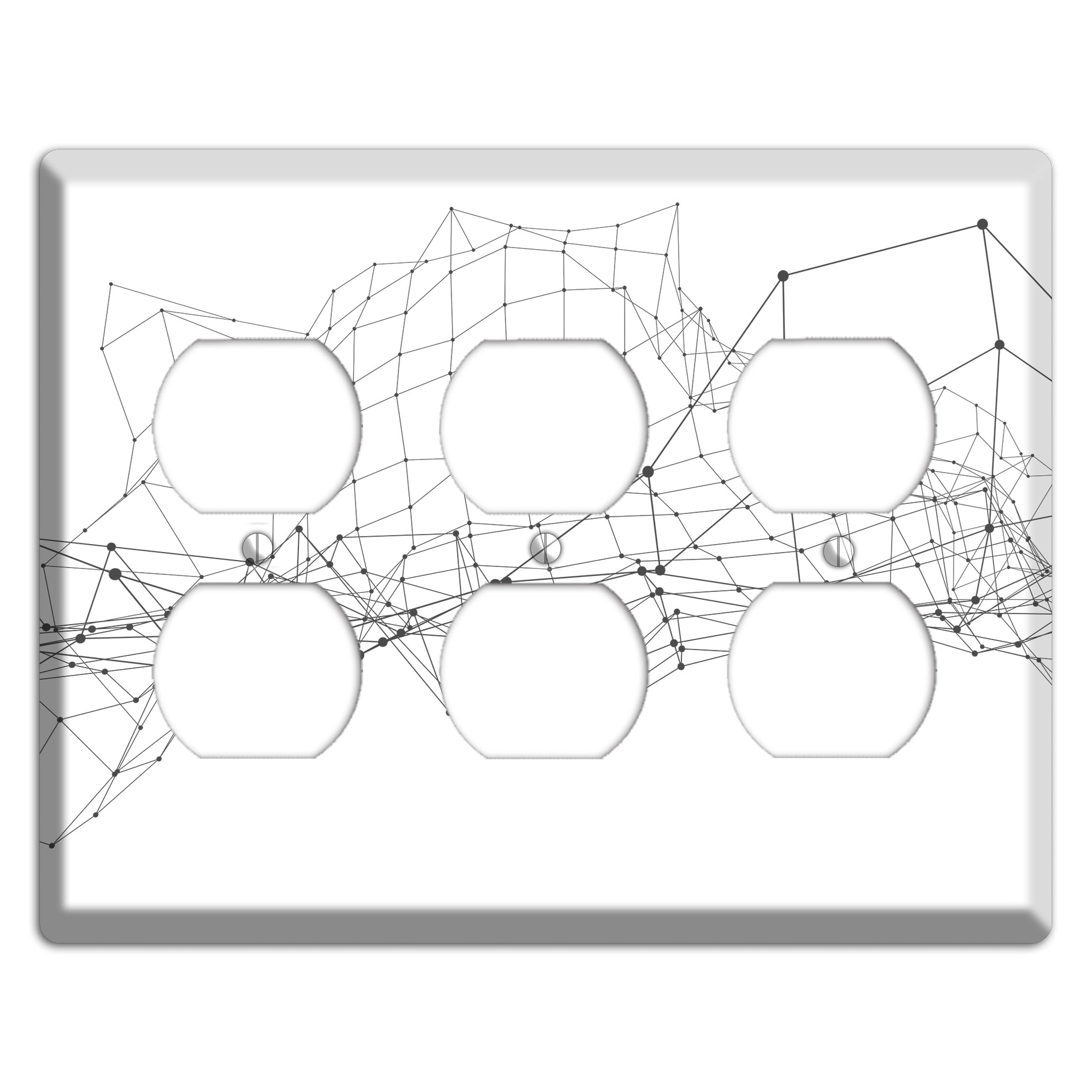 Signal Fault Horizon 3 Duplex Wallplate