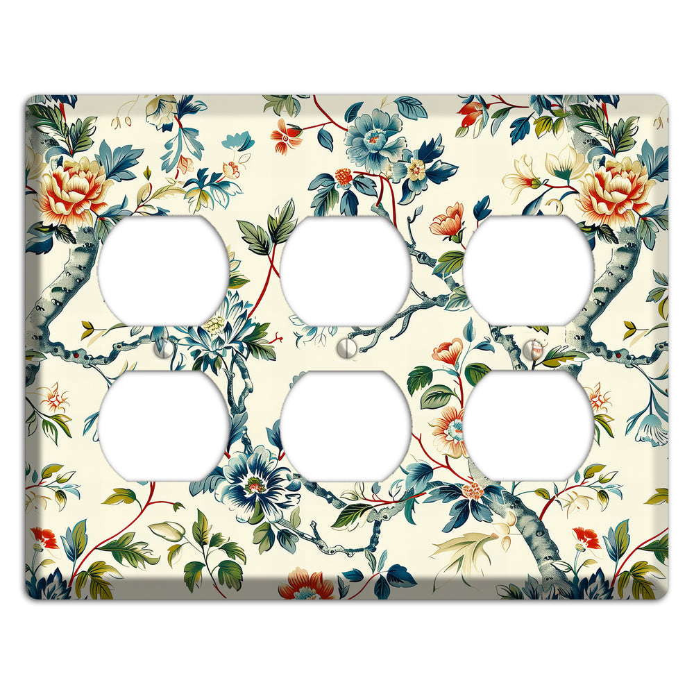 Wandering Bough 3 Duplex Wallplate