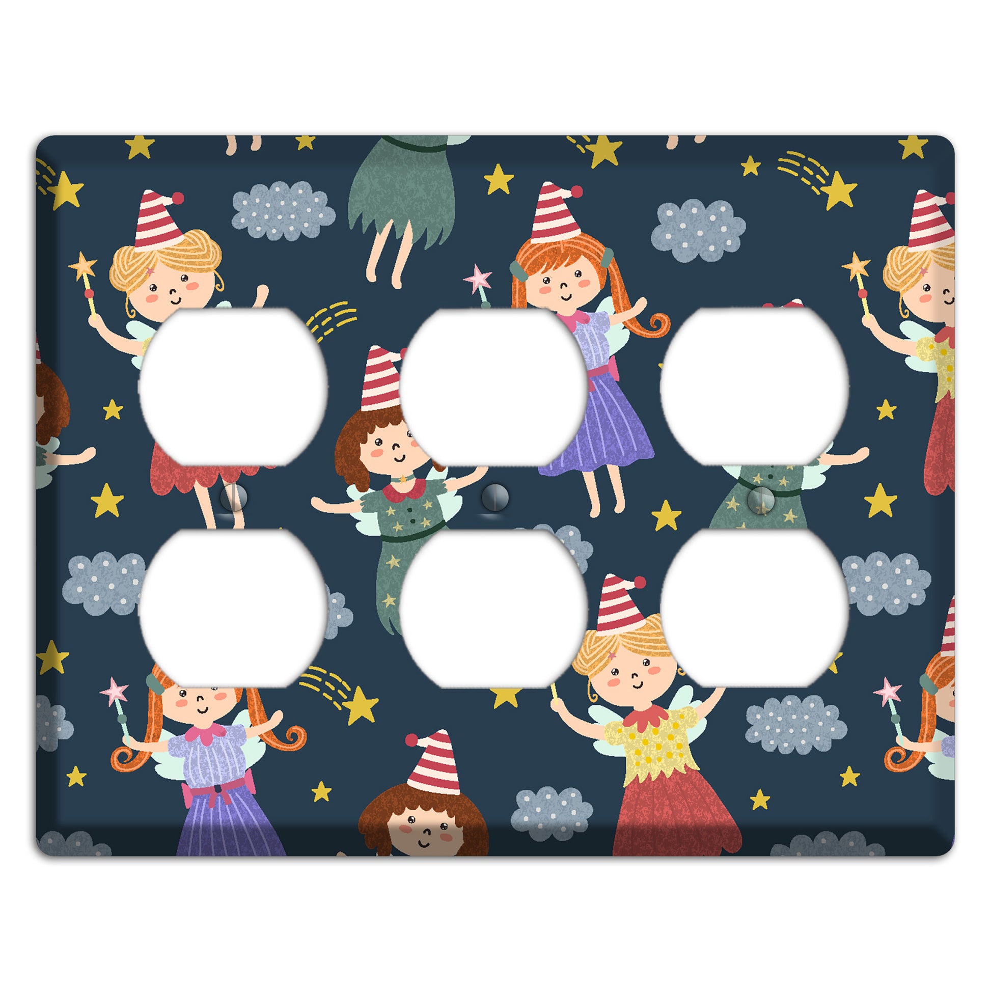 Fairyland Dreams 3 Duplex Wallplate