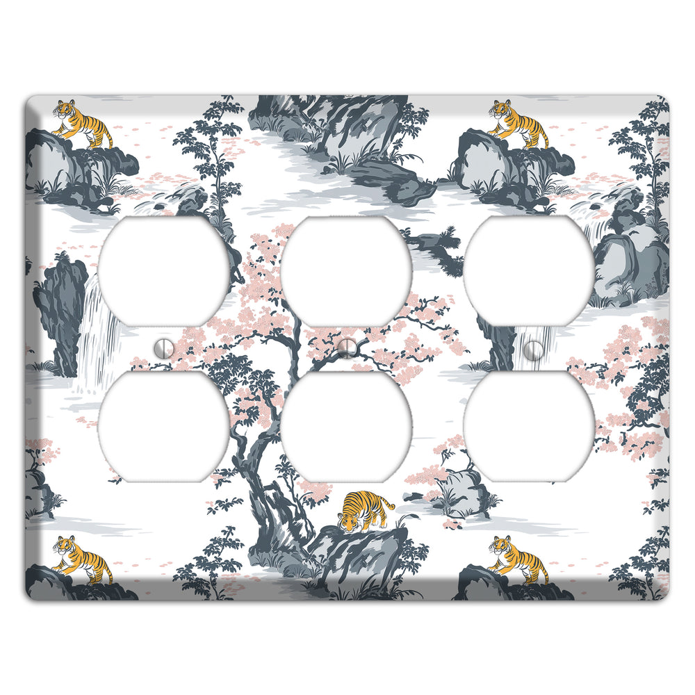 Tiger's Mountain Vigil 3 Duplex Wallplate
