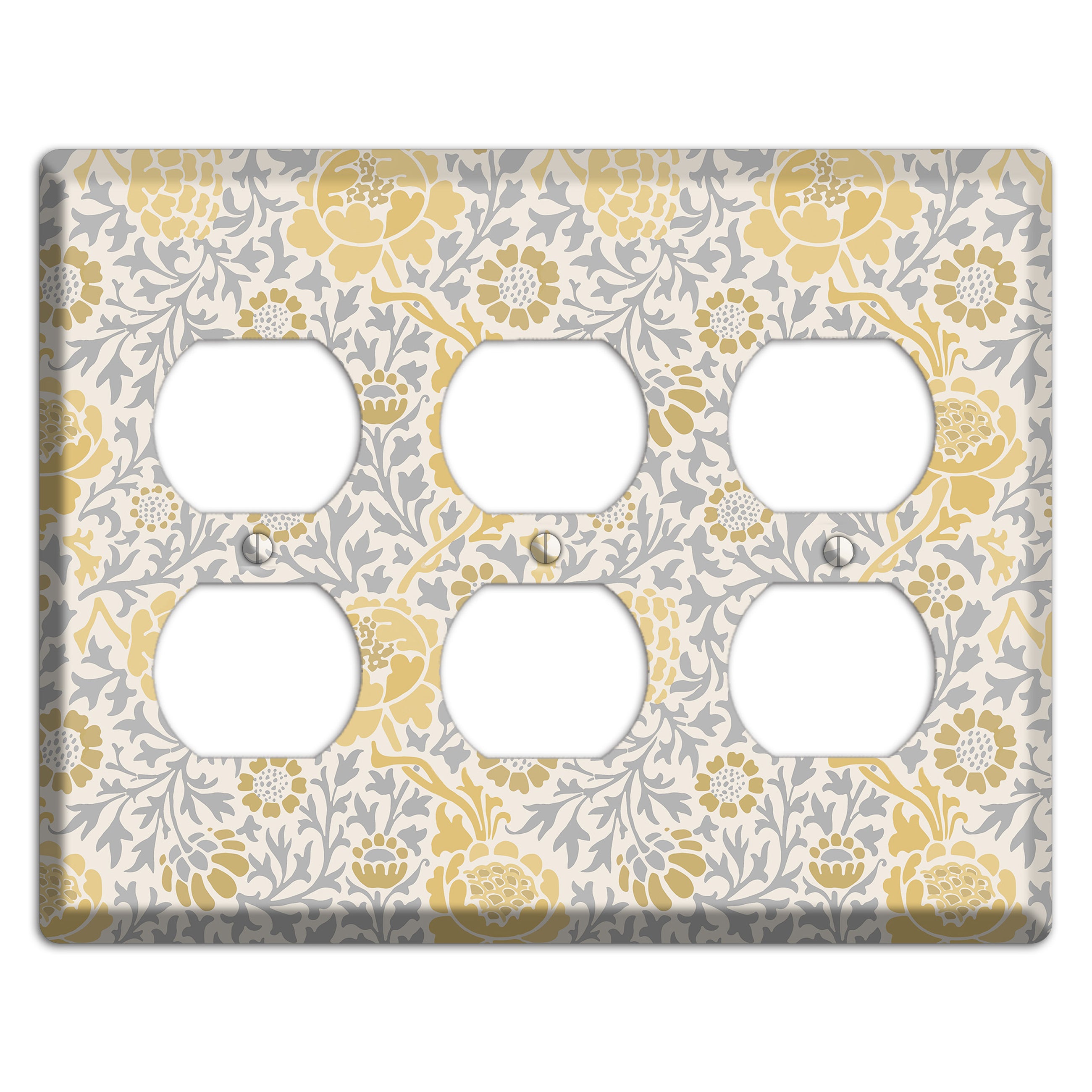 Dandelion Charm 3 Duplex Wallplate