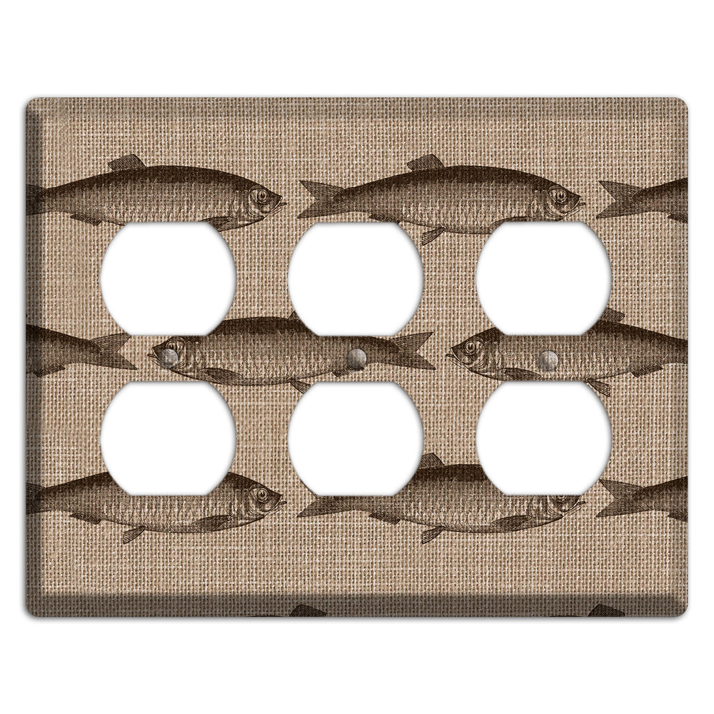 Shoal Sketch 3 Duplex Wallplate