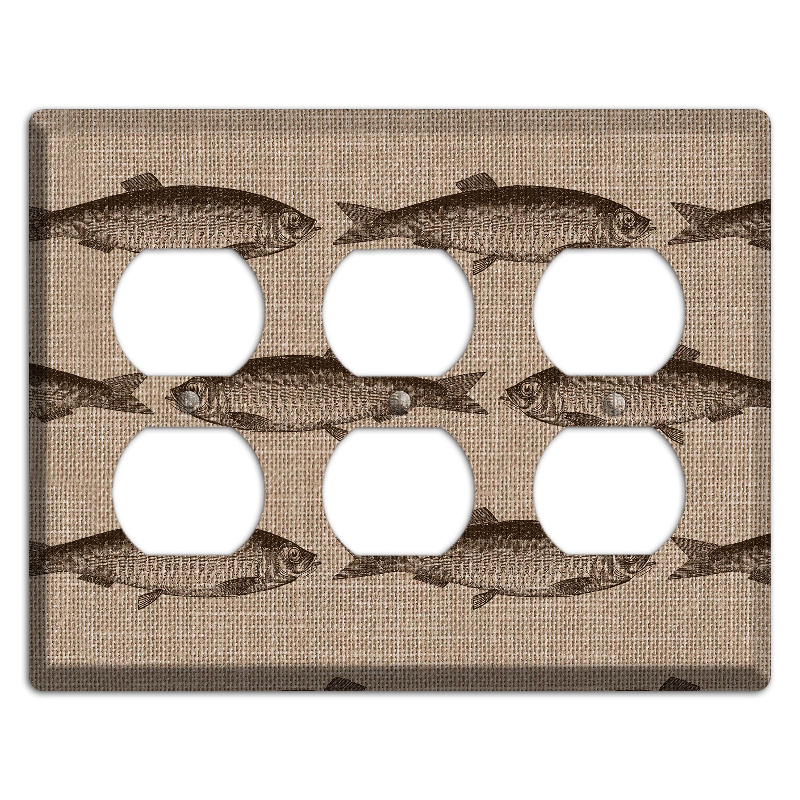 Shoal Sketch 3 Duplex Wallplate