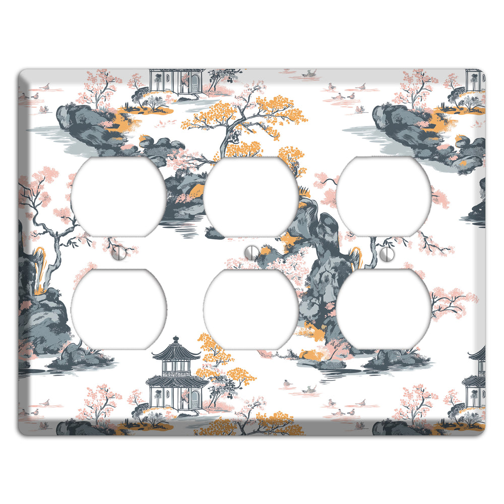 Stone Garden Reverie 3 Duplex Wallplate