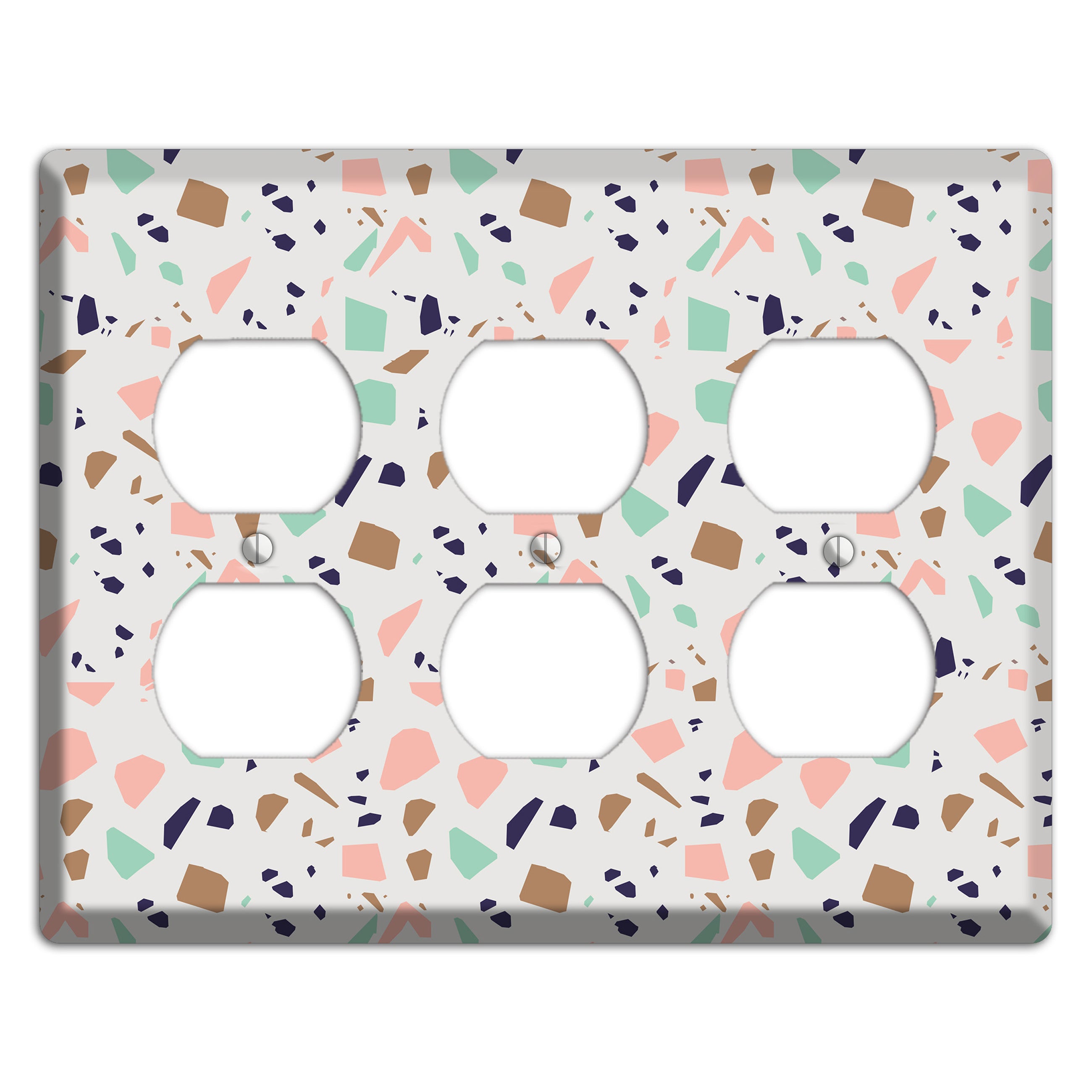 Candyfetti Quartz 3 Duplex Wallplate