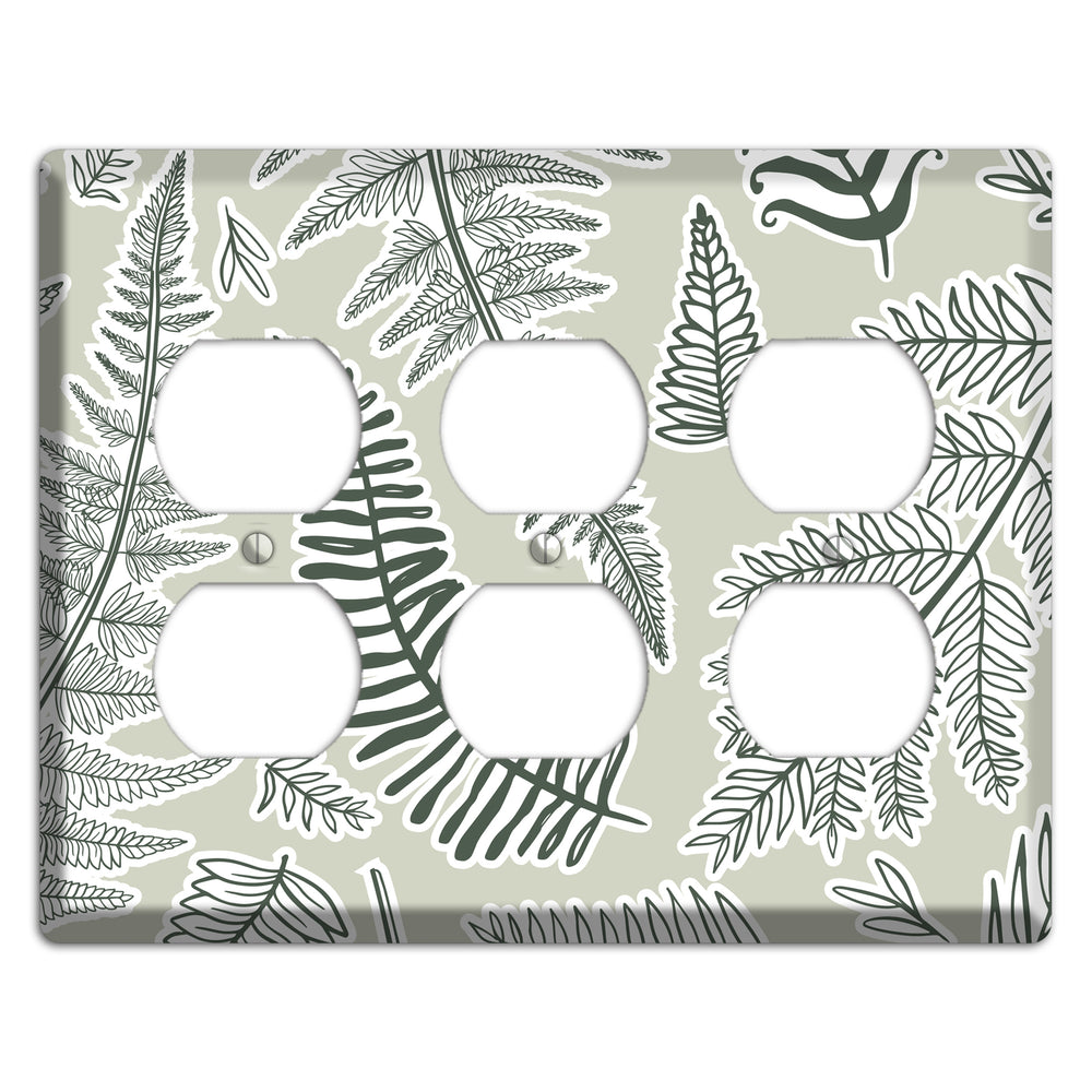 Forest Floor Scatter 3 Duplex Wallplate