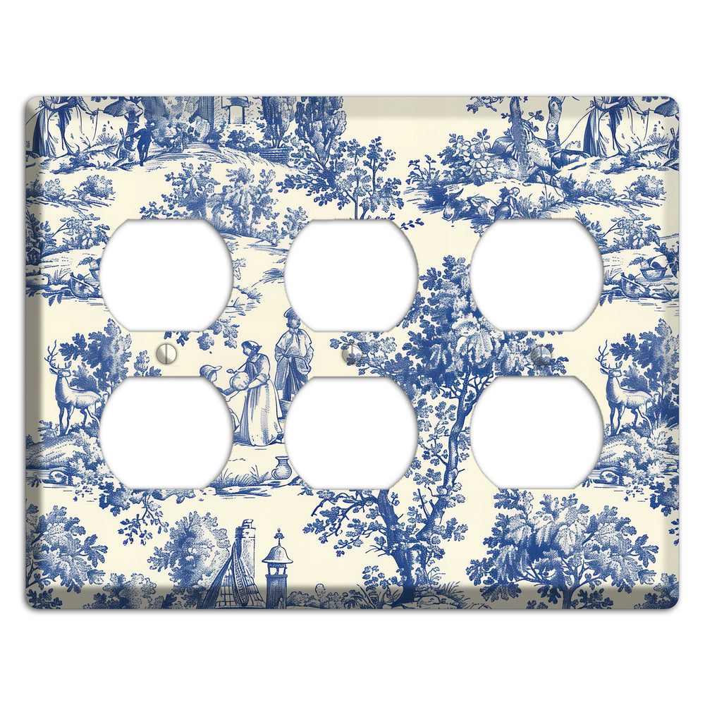 Pastoral Reverie 3 Duplex Wallplate