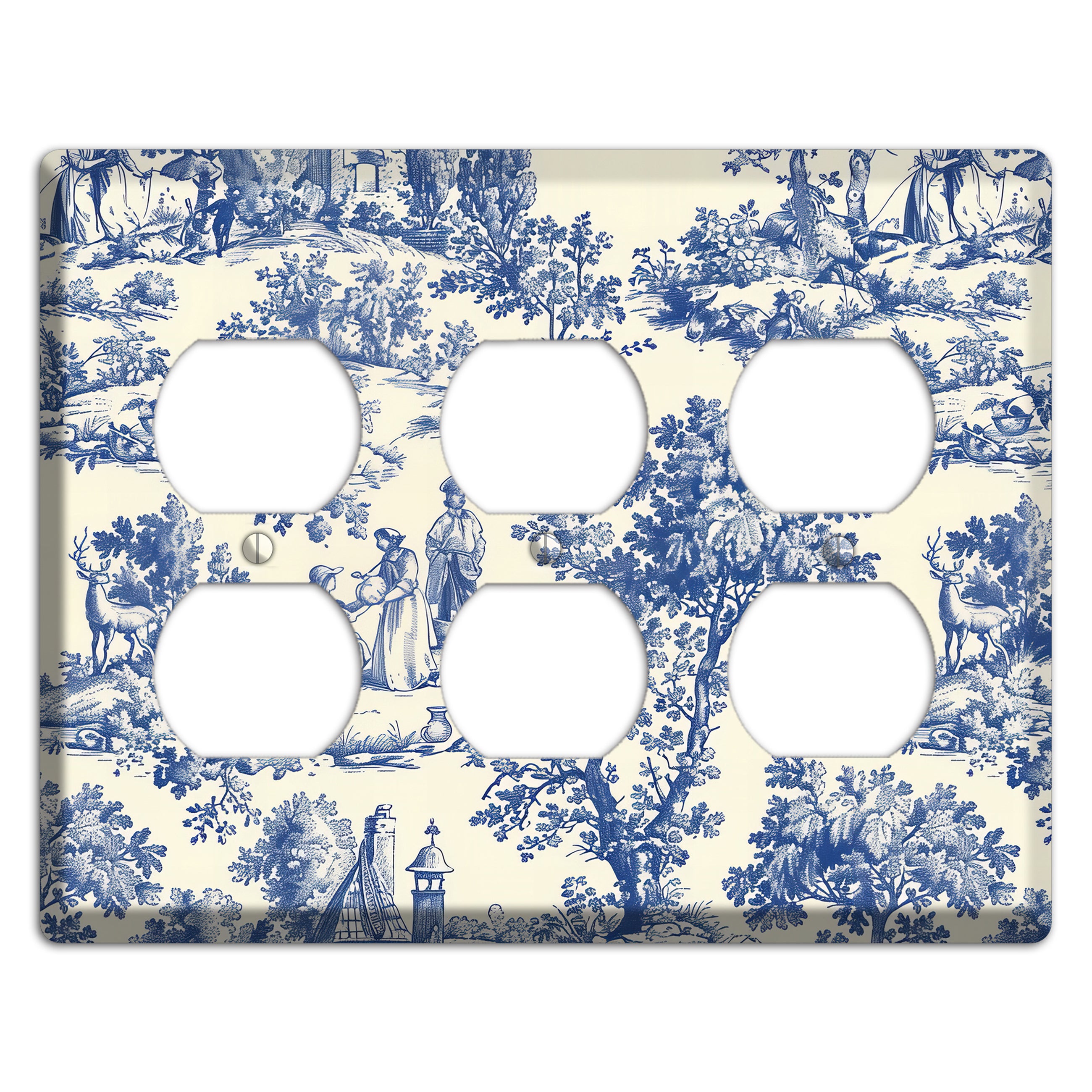 Pastoral Reverie 3 Duplex Wallplate