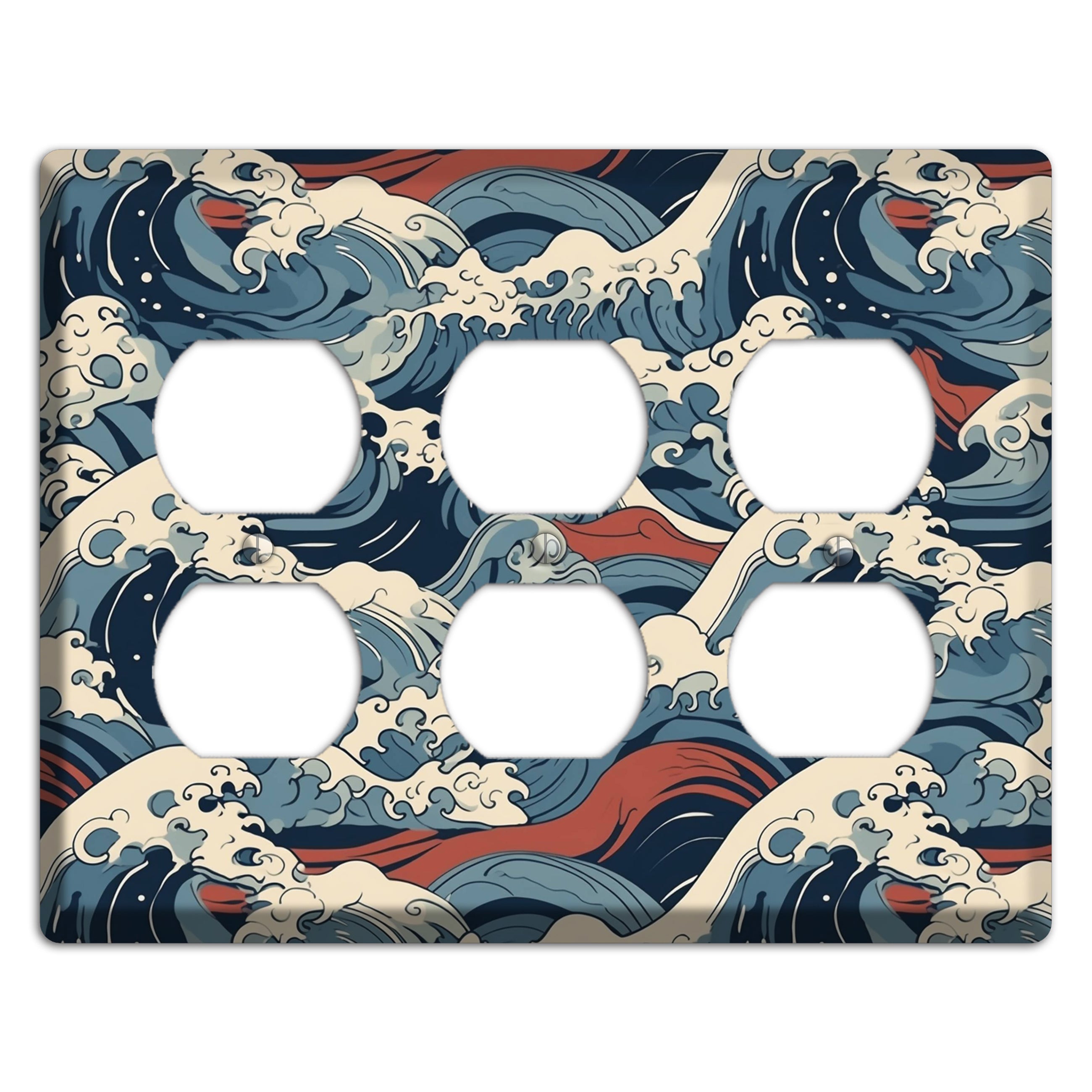 Crashing Tide Fury 3 Duplex Wallplate