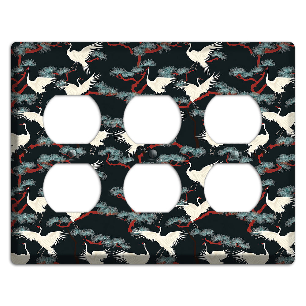 Obsidian Pine Vigil 3 Duplex Wallplate