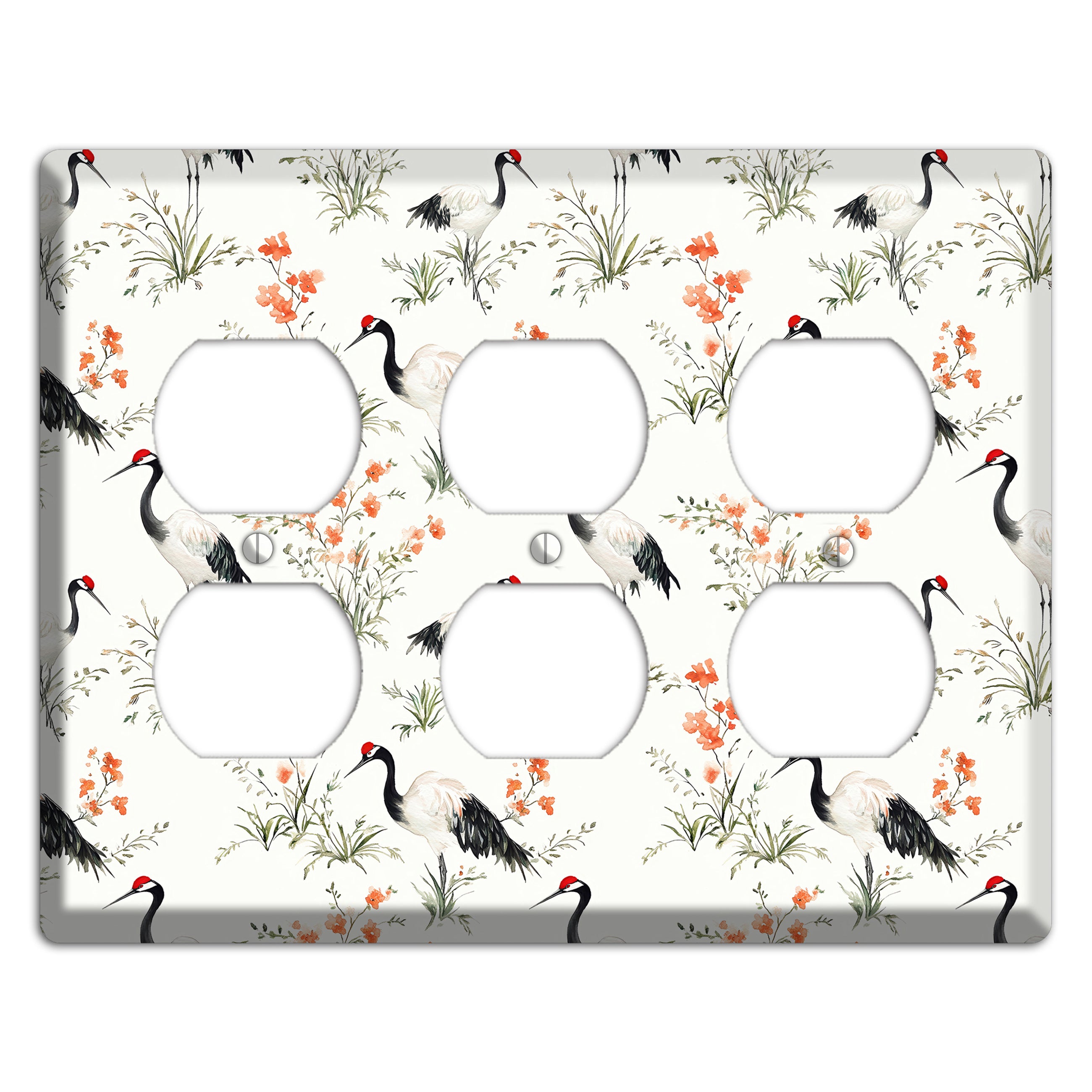 Ember Wing Reverie 3 Duplex Wallplate