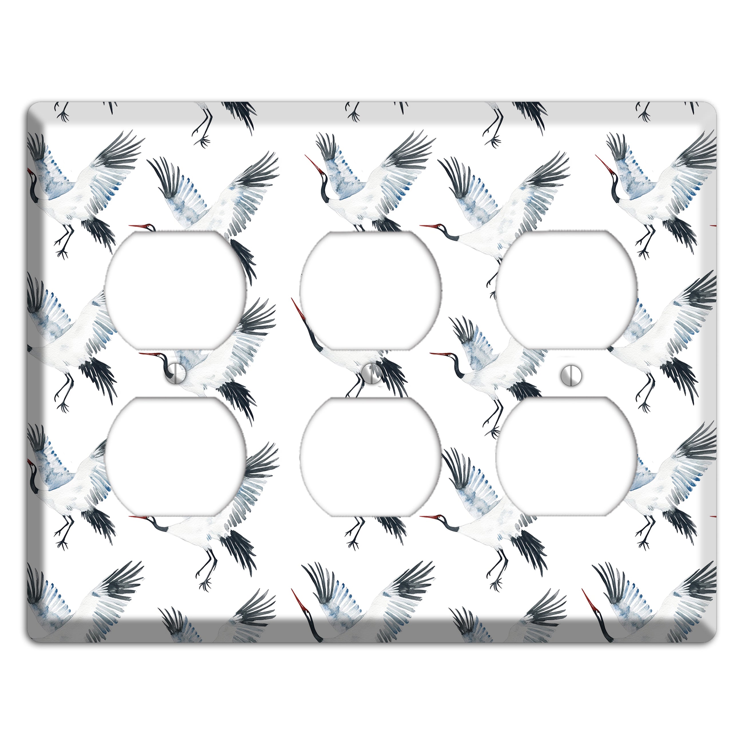 Silver Wing Ascent 3 Duplex Wallplate