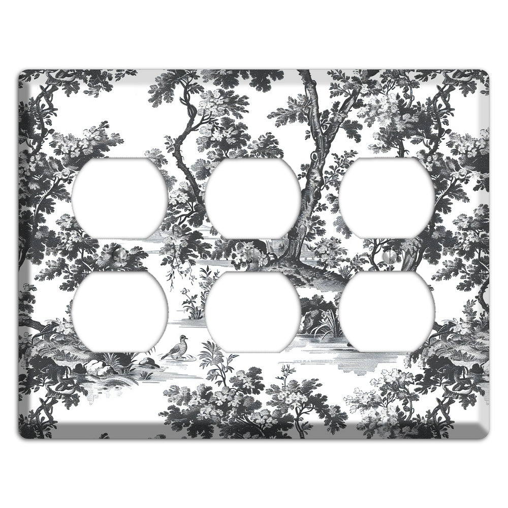 Woodland Reverie 3 Duplex Wallplate