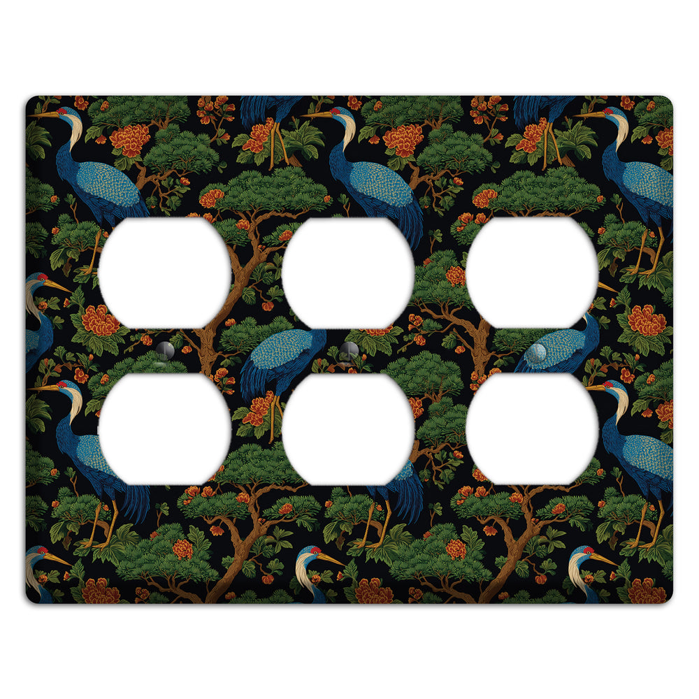 Cobalt Pine Vigil 3 Duplex Wallplate