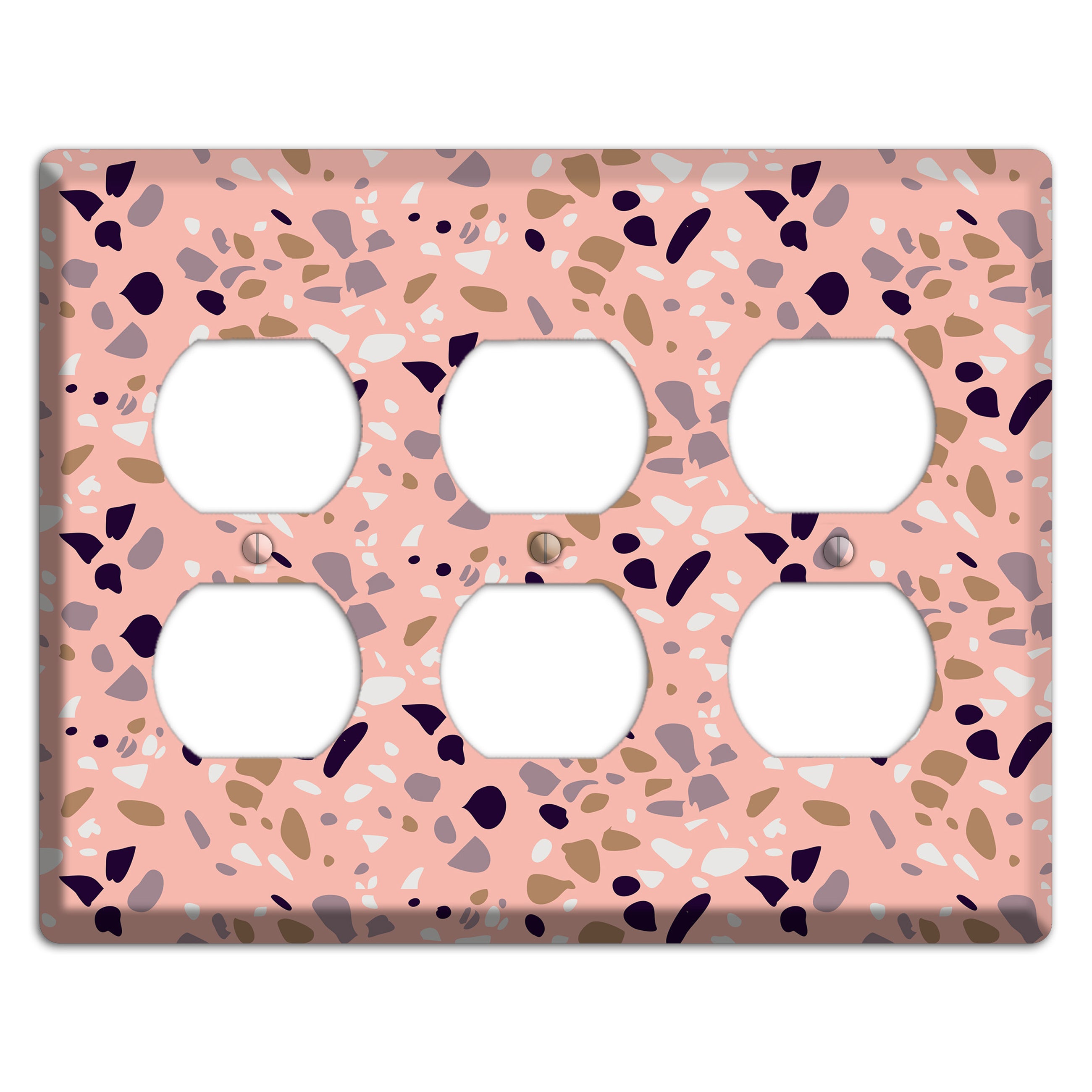 Petal Scatter 3 Duplex Wallplate