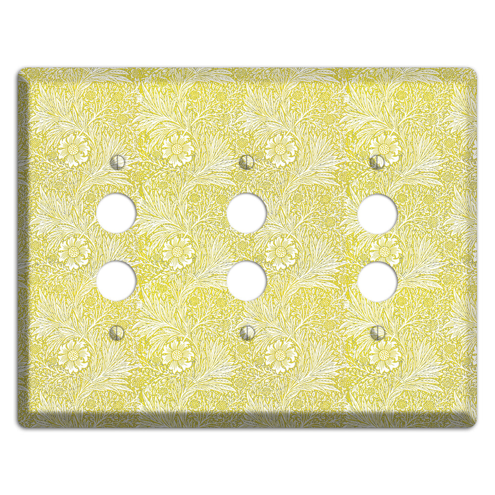 Sunlit Grove 3 Pushbutton Wallplate