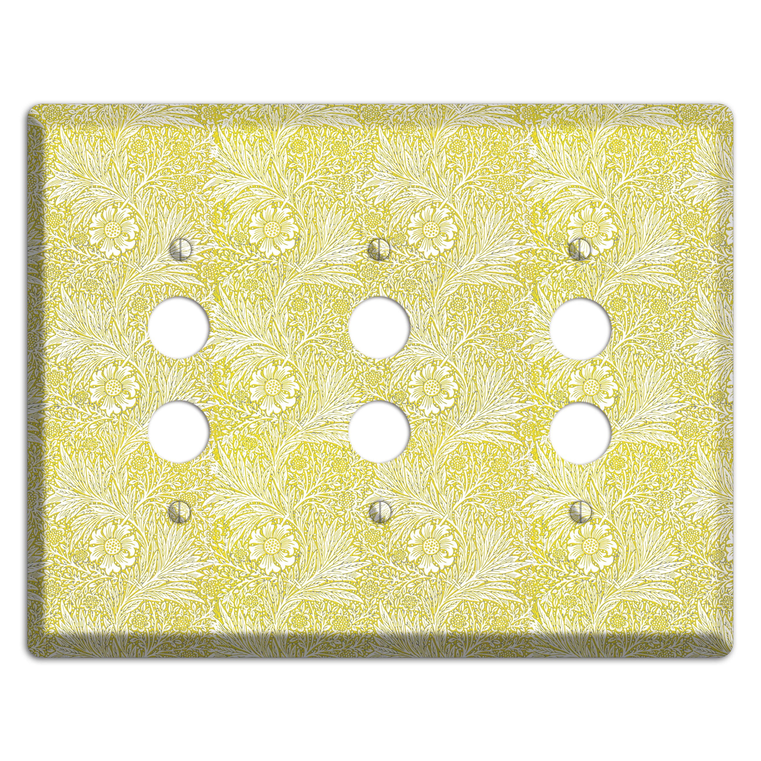 Sunlit Grove 3 Pushbutton Wallplate