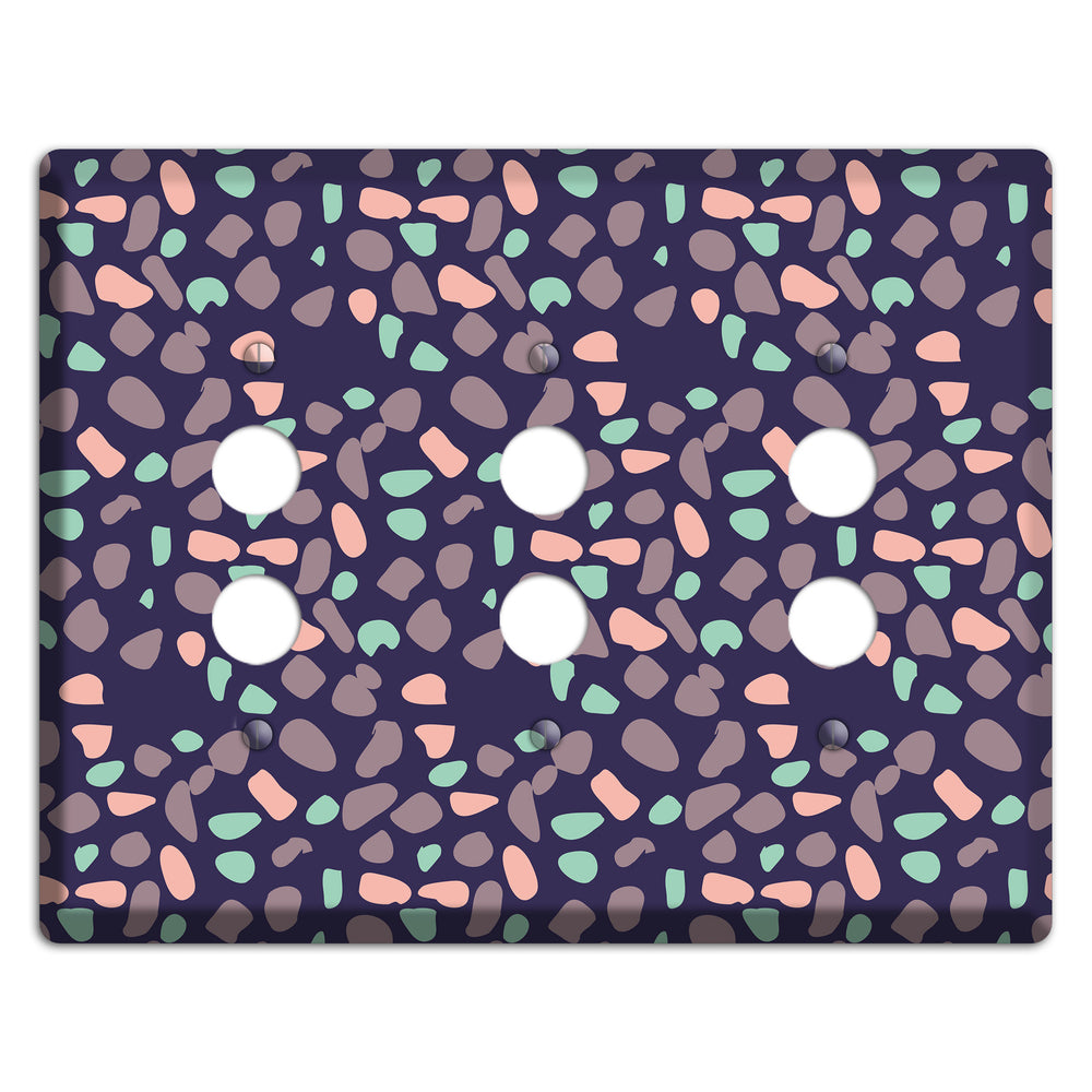 Cosmic Sprinkle 3 Pushbutton Wallplate