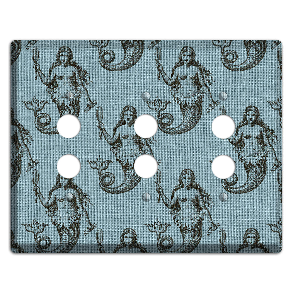 Siren‚Äôs Reflection 3 Pushbutton Wallplate