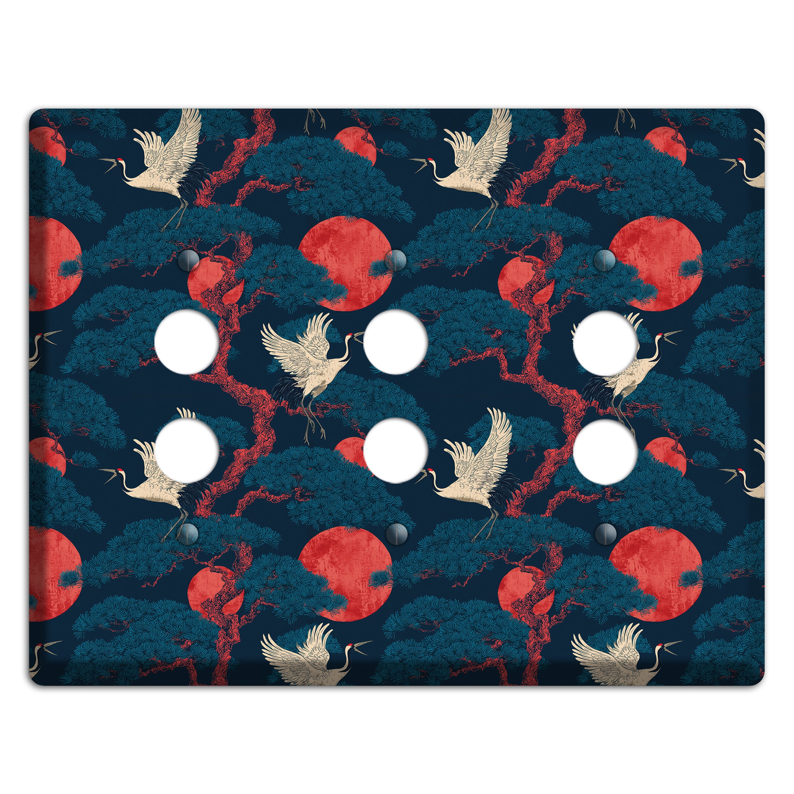 Cobalt Moon Passage 3 Pushbutton Wallplate