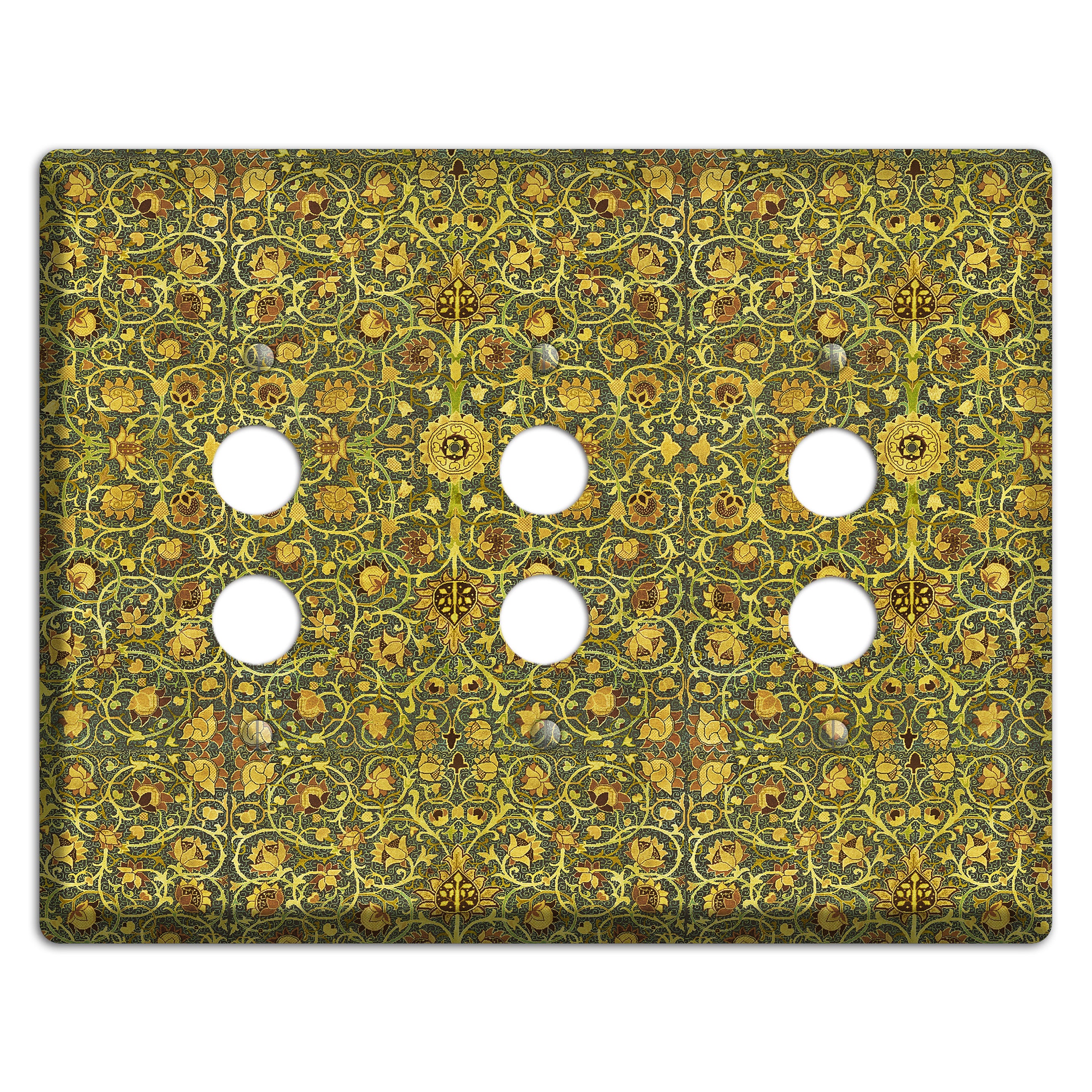 Heirloom Vinework 3 Pushbutton Wallplate