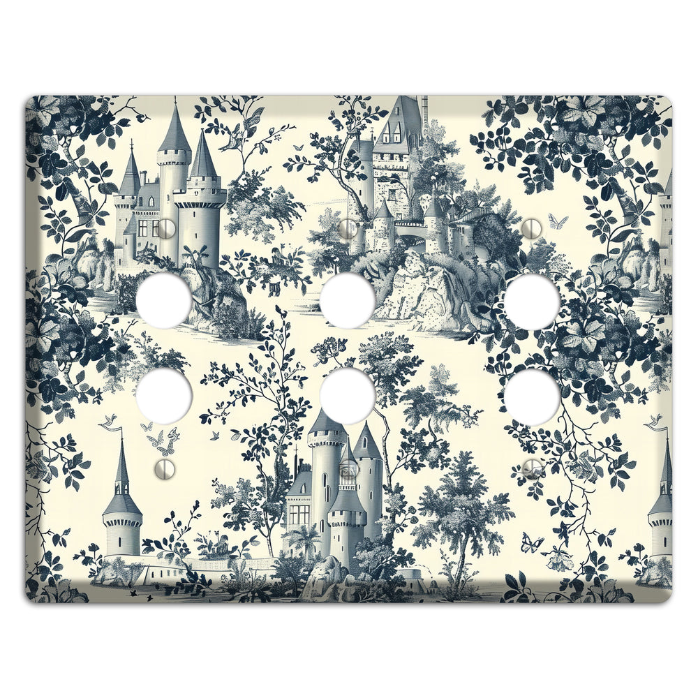 Castle & Crown 3 Pushbutton Wallplate