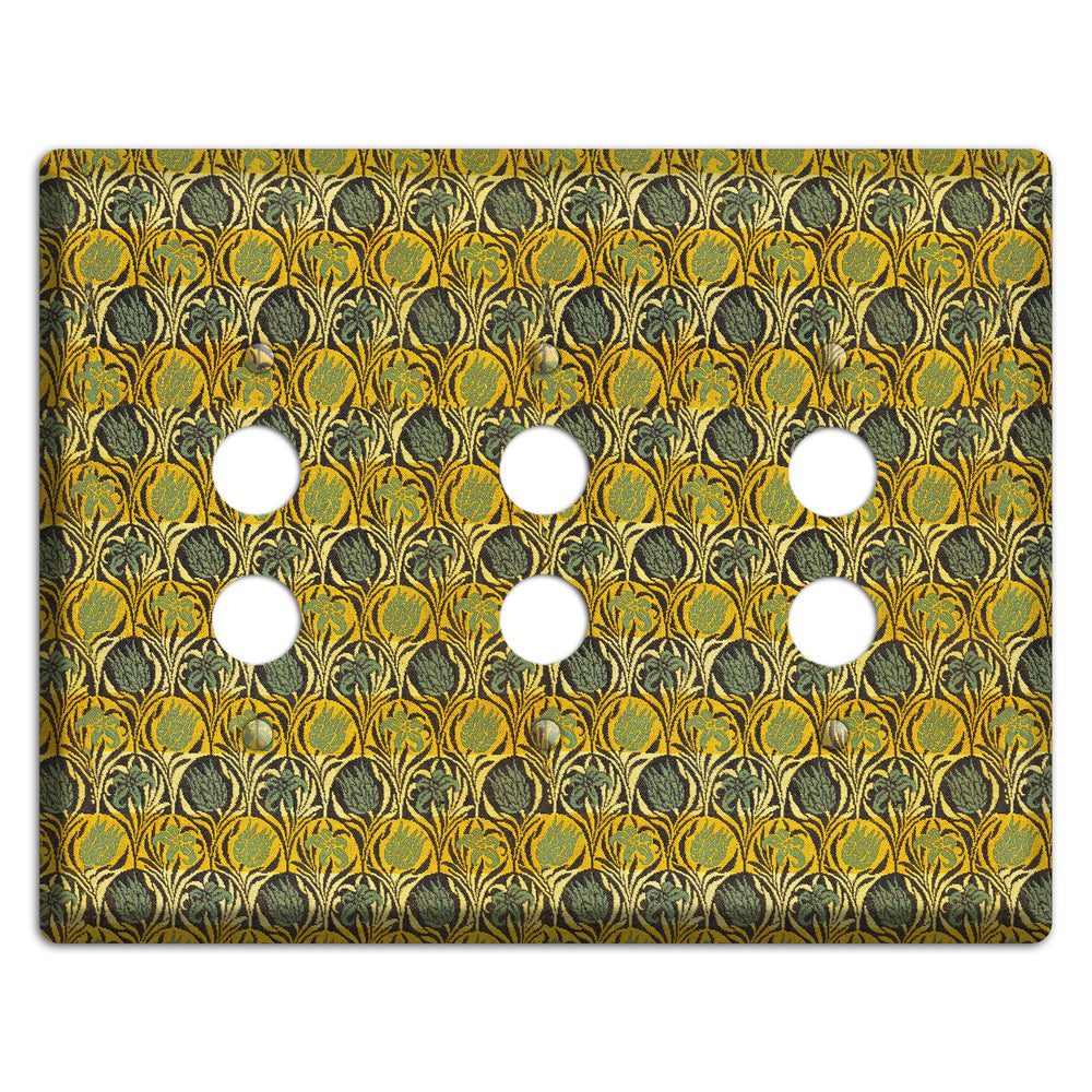 Honeycomb Bloom 3 Pushbutton Wallplate