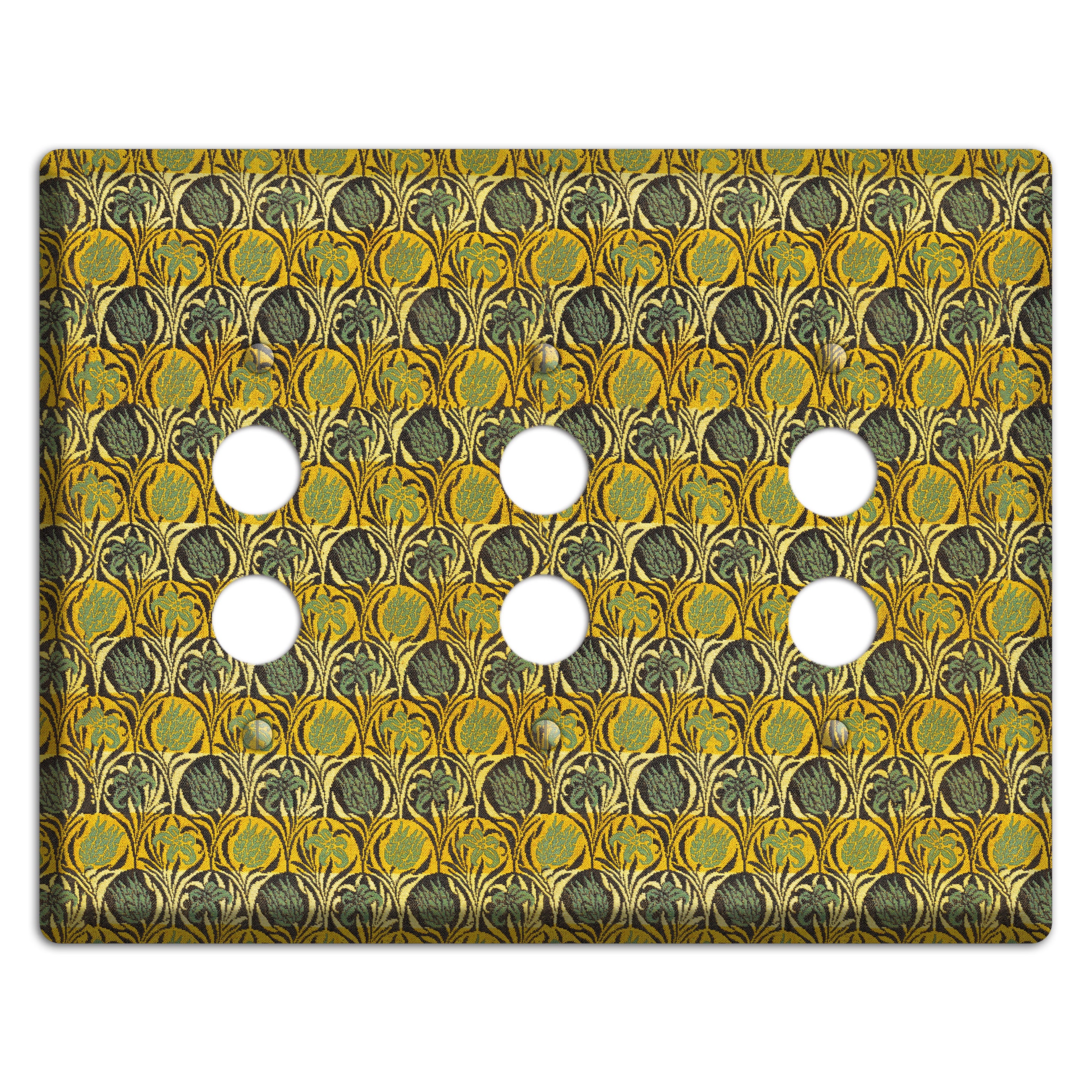 Honeycomb Bloom 3 Pushbutton Wallplate