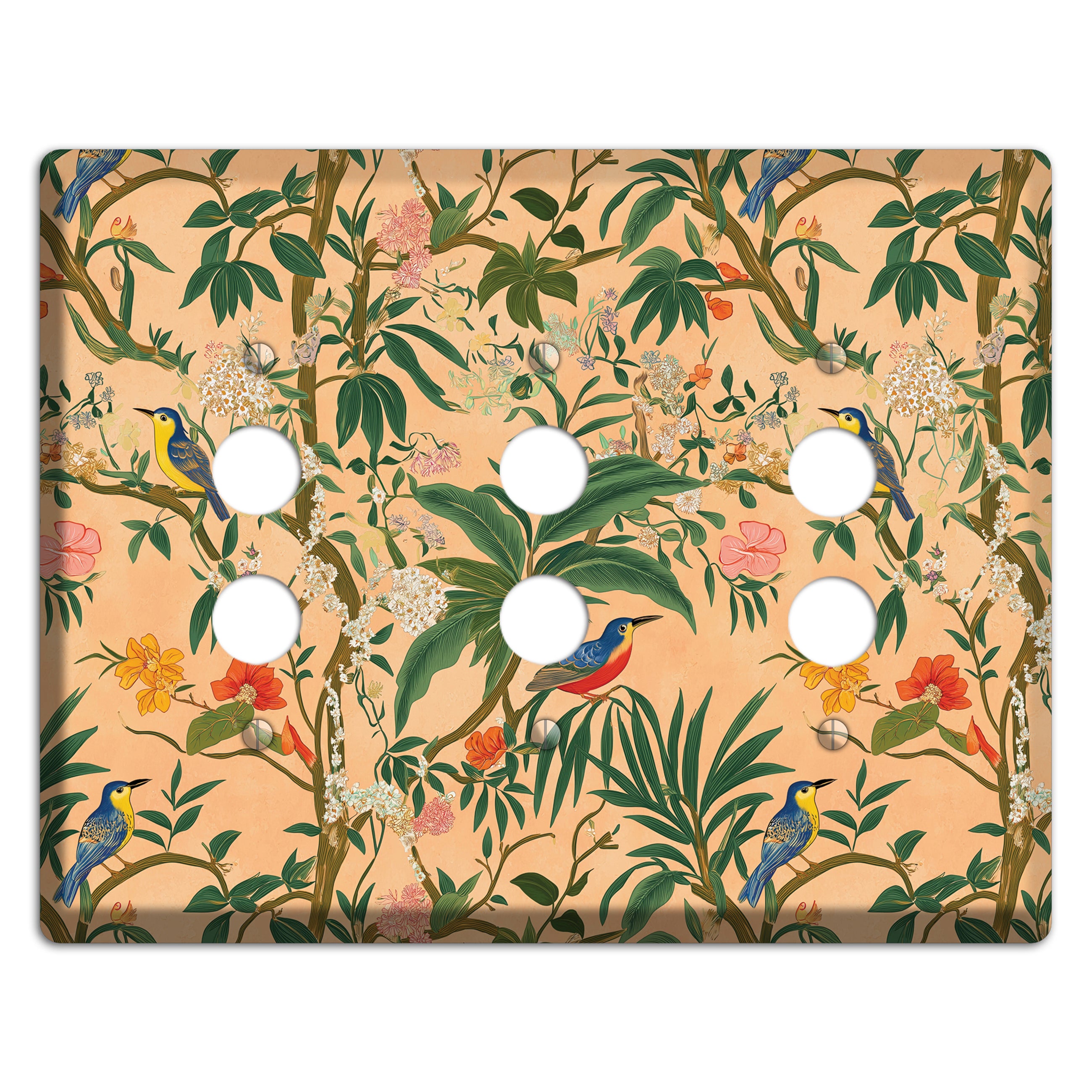 Canopy Serenade 3 Pushbutton Wallplate