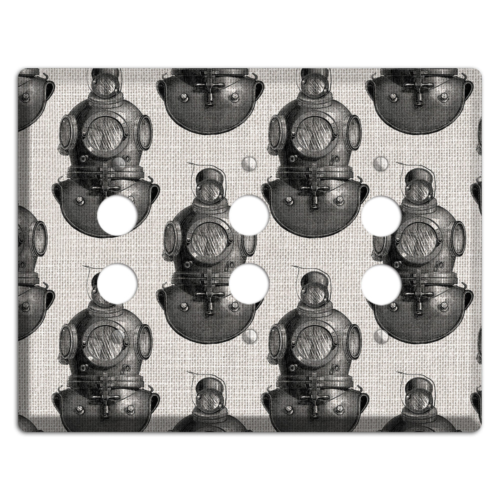 Deep Diver 3 Pushbutton Wallplate