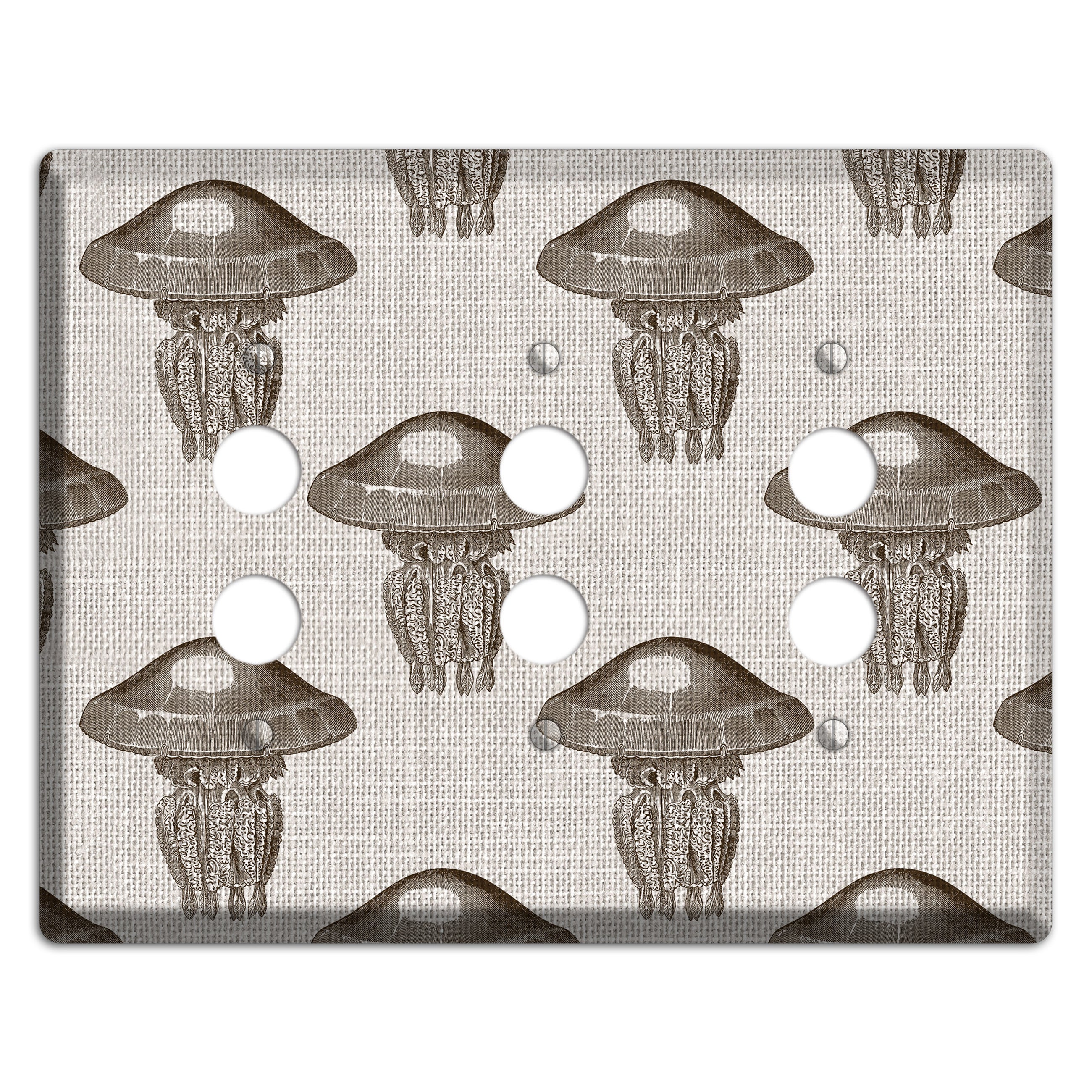 Jelly Drift 3 Pushbutton Wallplate