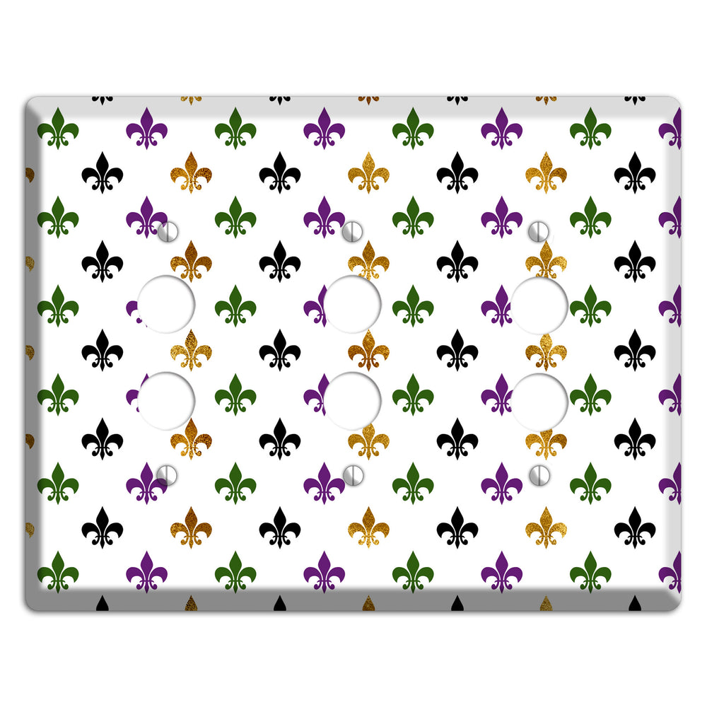 Daylight Royale 3 Pushbutton Wallplate