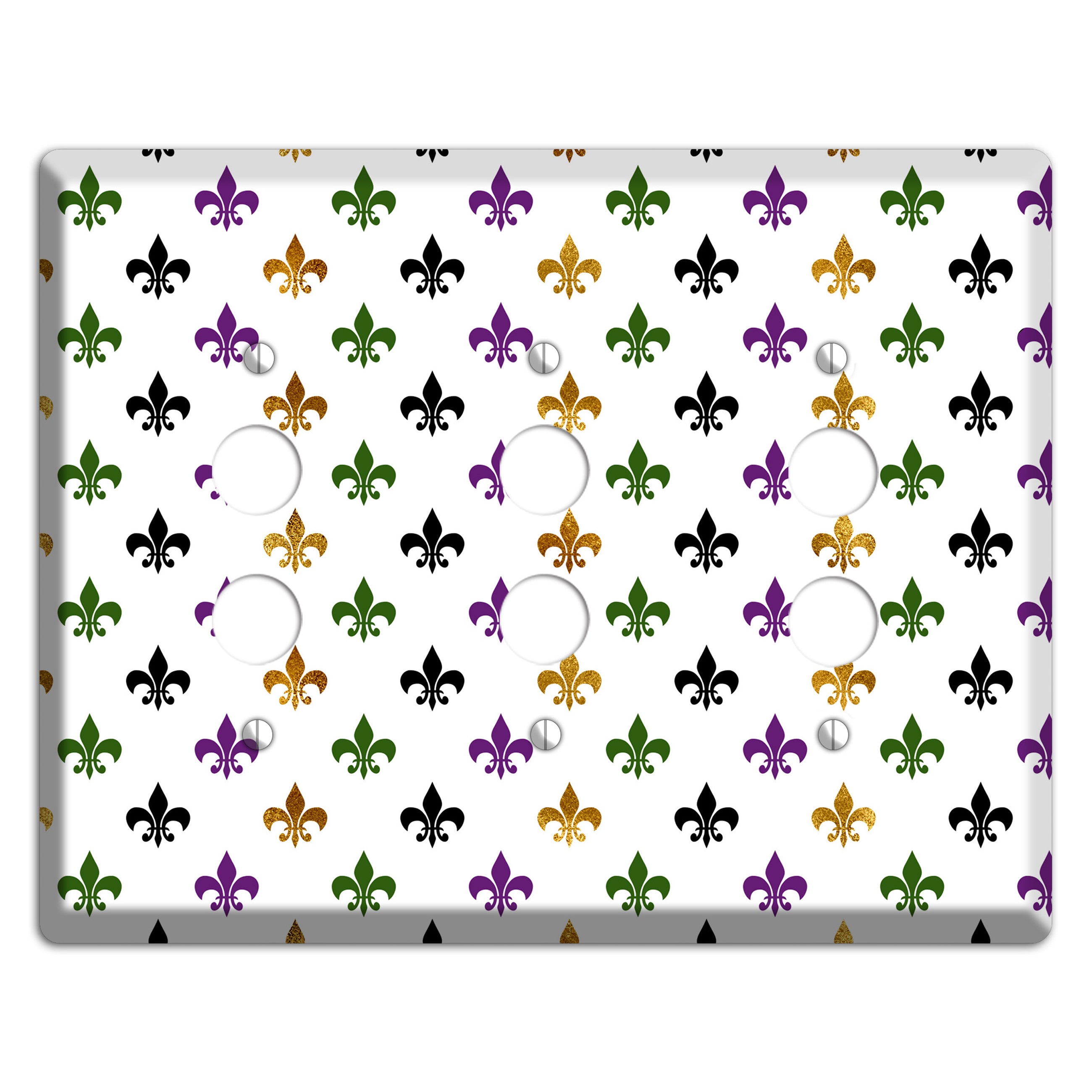 Daylight Royale 3 Pushbutton Wallplate