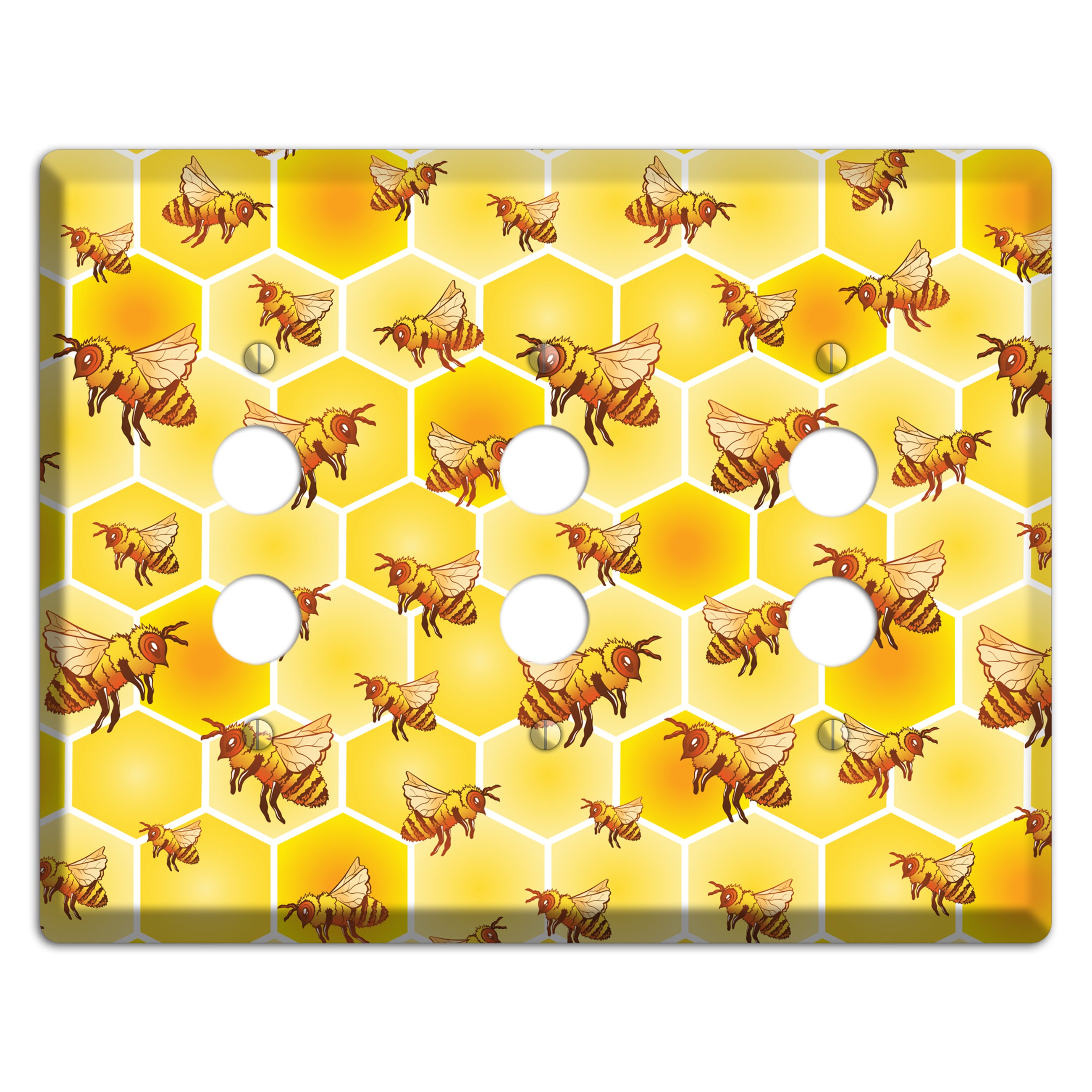 Colony in Motion 3 Pushbutton Wallplate