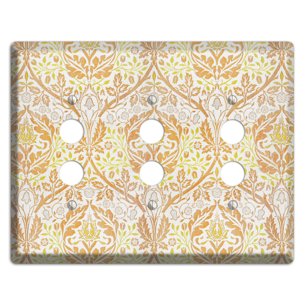 Citrus Tapestry 3 Pushbutton Wallplate