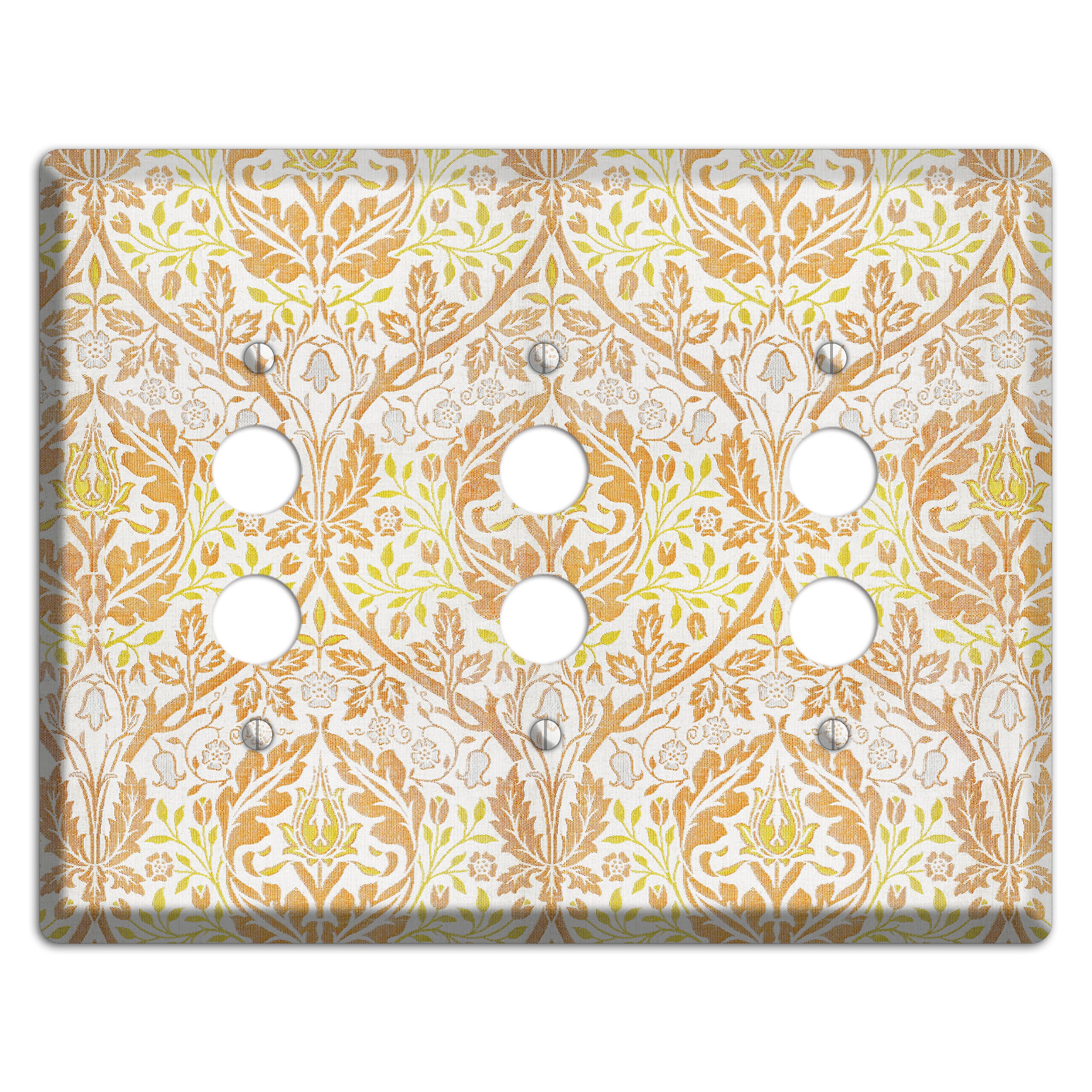 Citrus Tapestry 3 Pushbutton Wallplate