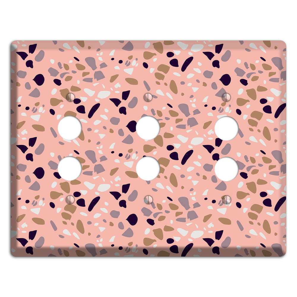 Petal Scatter 3 Pushbutton Wallplate