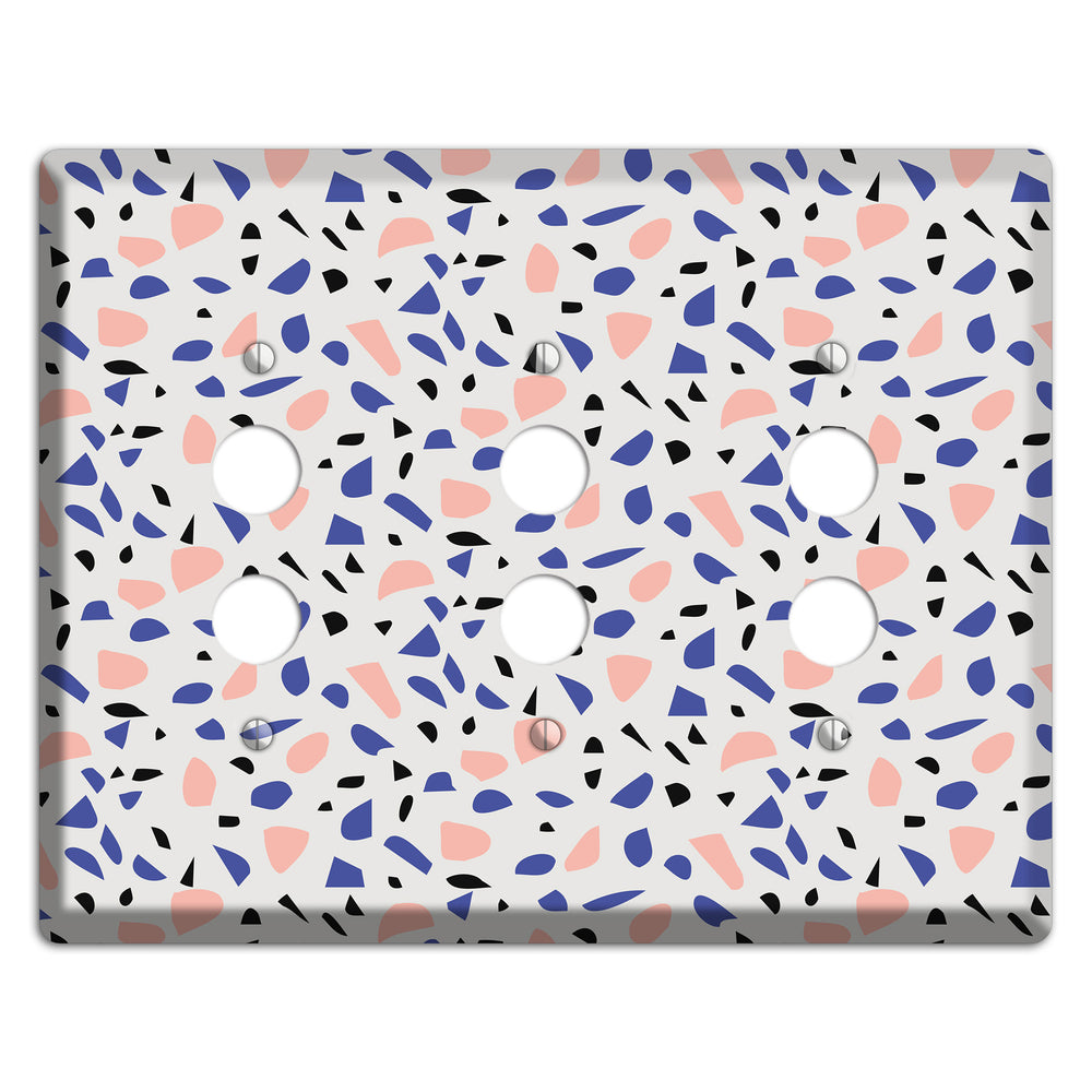 Berry Sprinkle 3 Pushbutton Wallplate