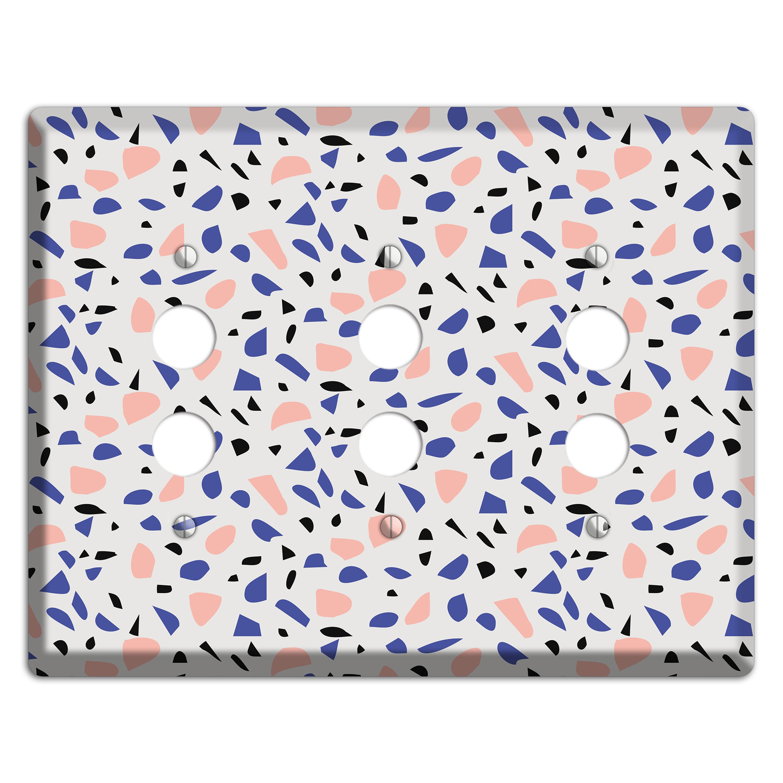 Berry Sprinkle 3 Pushbutton Wallplate
