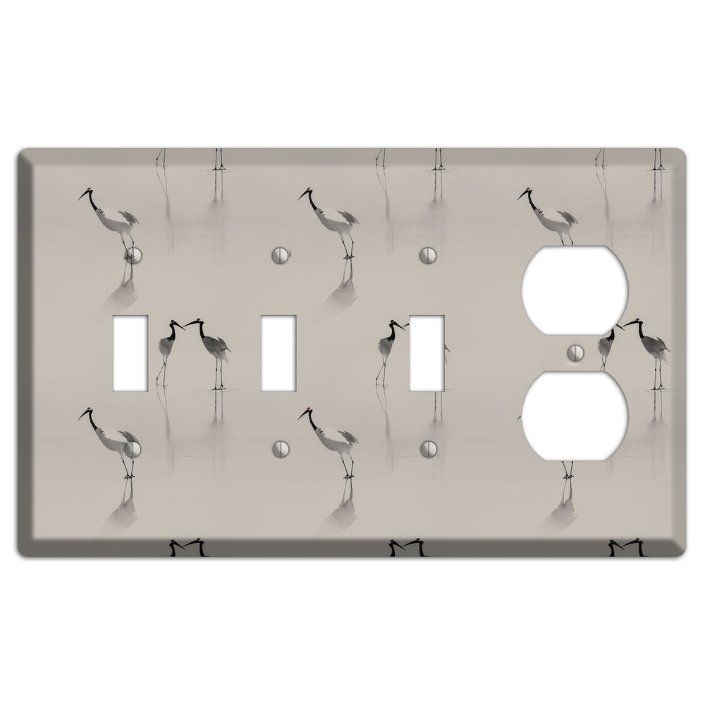 Mist & Mirror Vigil 3 Toggle / Duplex Wallplate