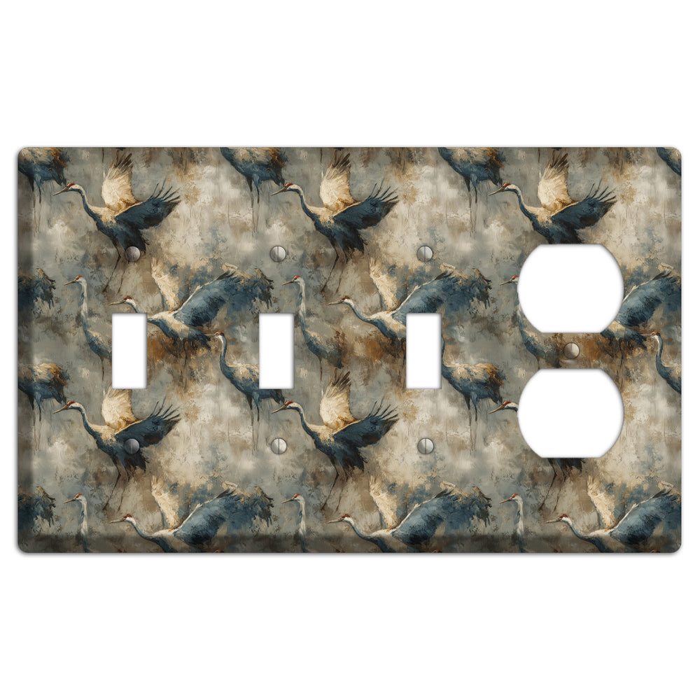 Slate Crane Migration 3 Toggle / Duplex Wallplate