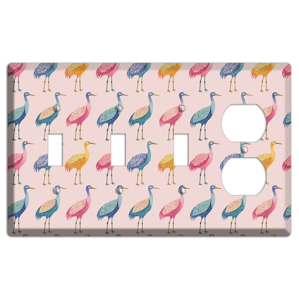 Rainbow Marsh Parade 3 Toggle / Duplex Wallplate
