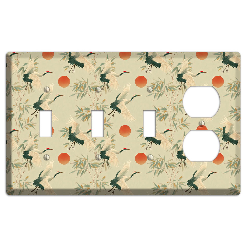 Celadon Sun Migration 3 Toggle / Duplex Wallplate