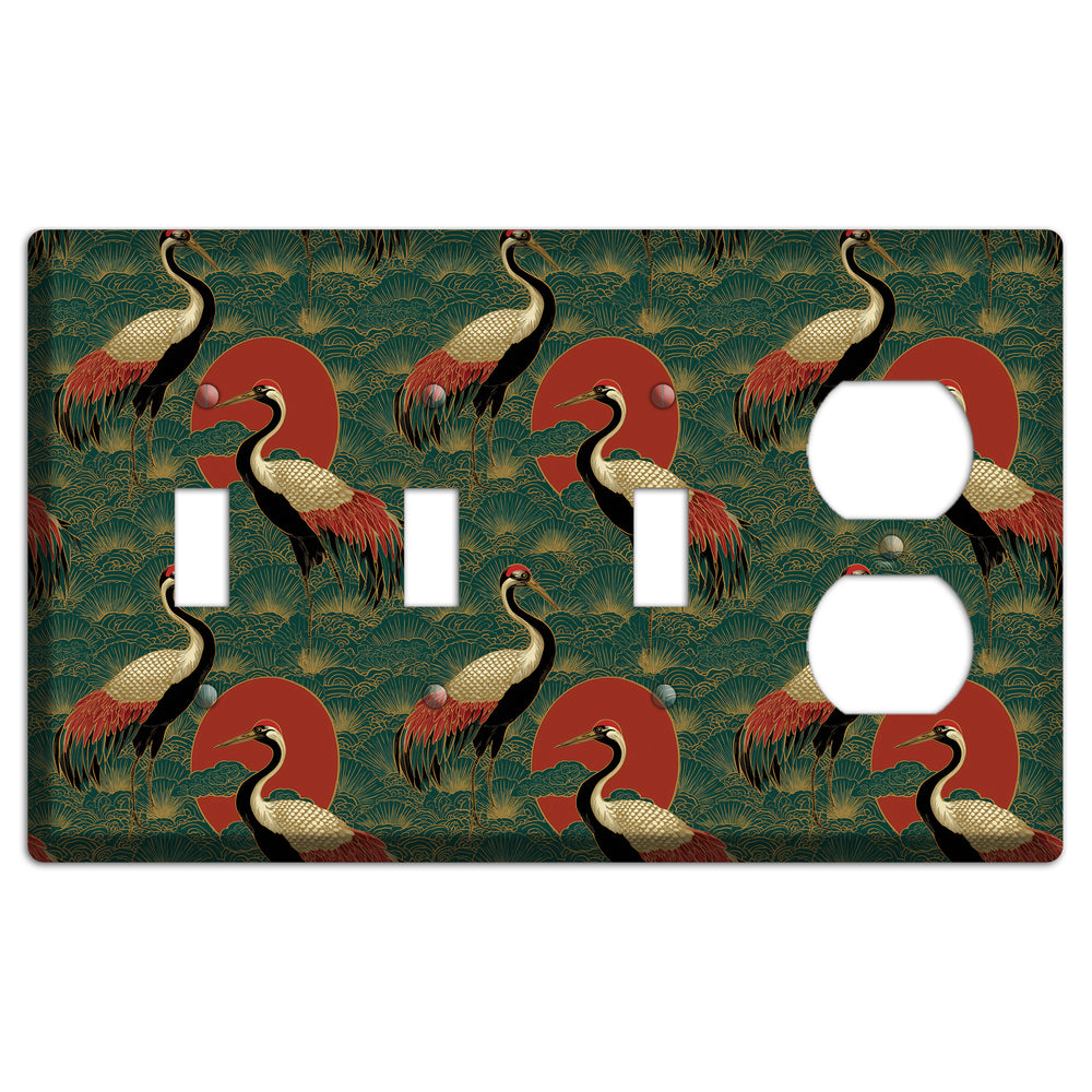 Jade Sun Sentinels 3 Toggle / Duplex Wallplate