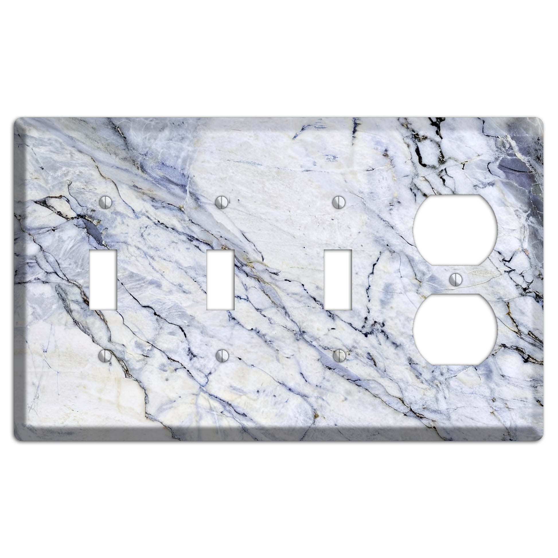 Geyser Marble 3 Toggle / Duplex Wallplate