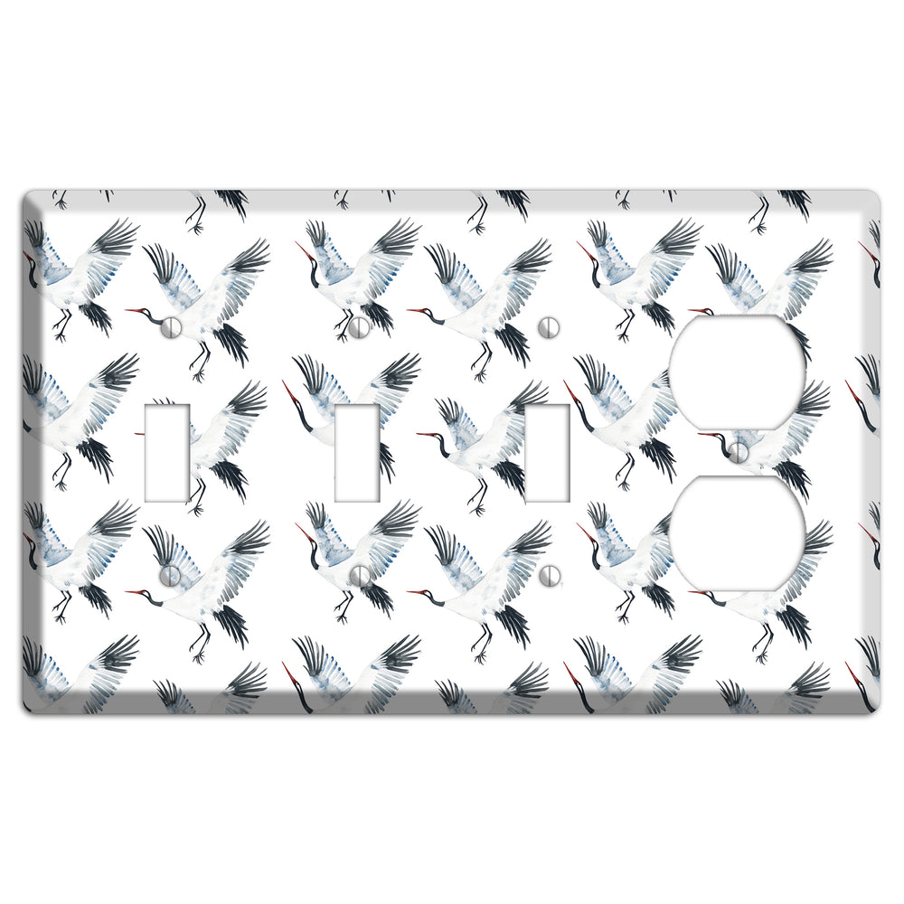 Silver Wing Ascent 3 Toggle / Duplex Wallplate