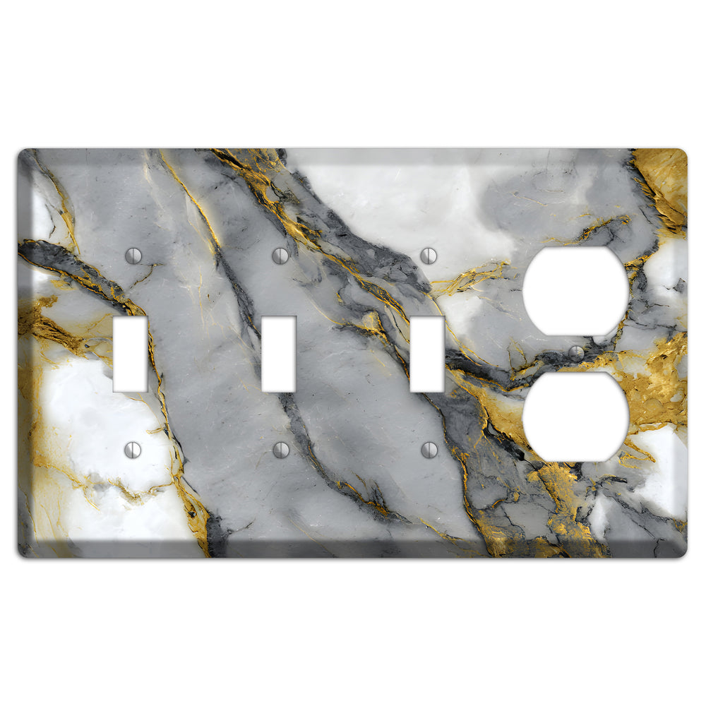 Finlandia Marble 3 Toggle / Duplex Wallplate