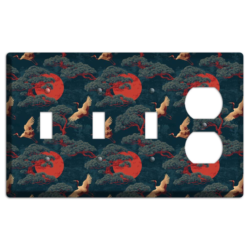 Vermillion Moon Ascent 3 Toggle / Duplex Wallplate