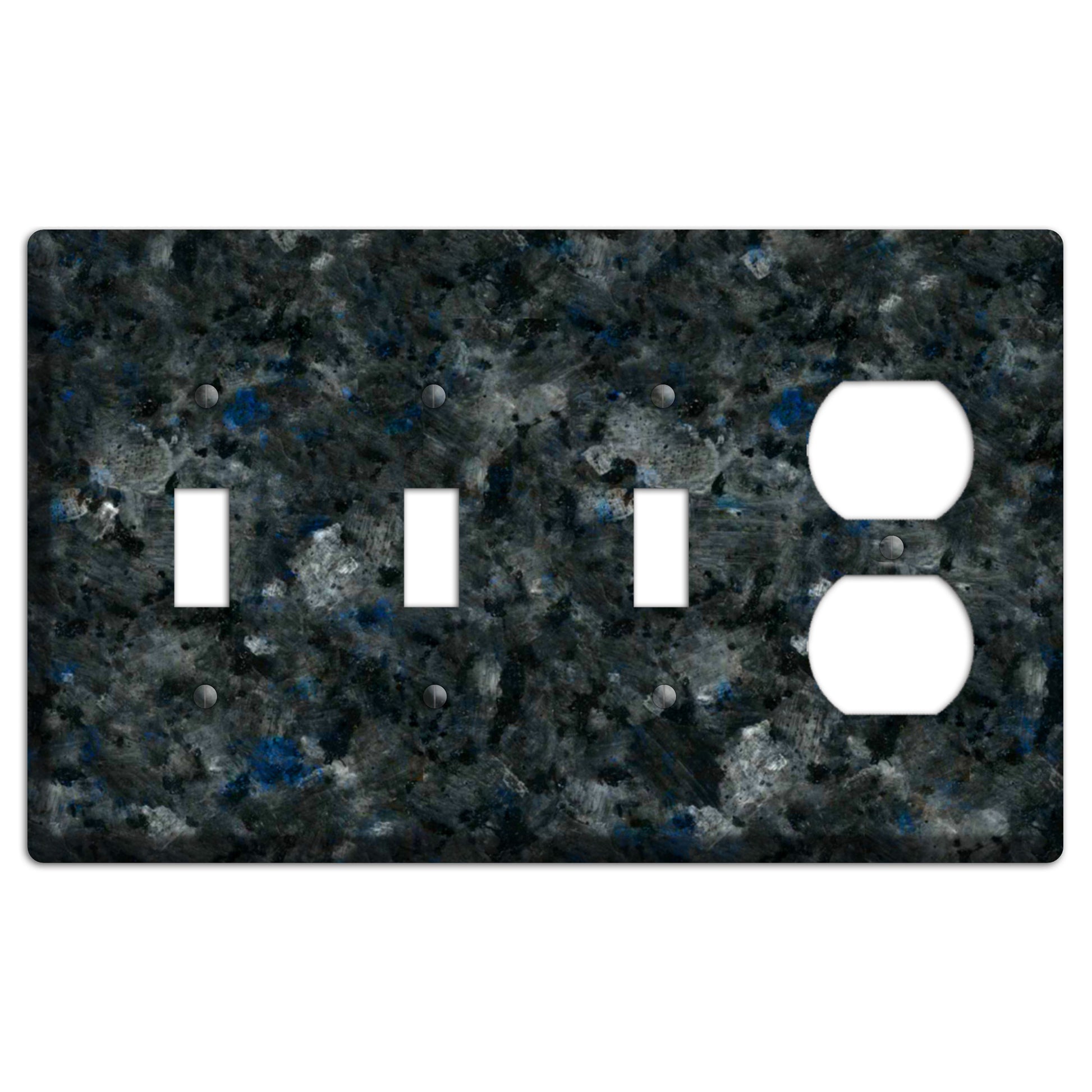 Blue Pearl GT Granite 3 Toggle / Duplex Wallplate